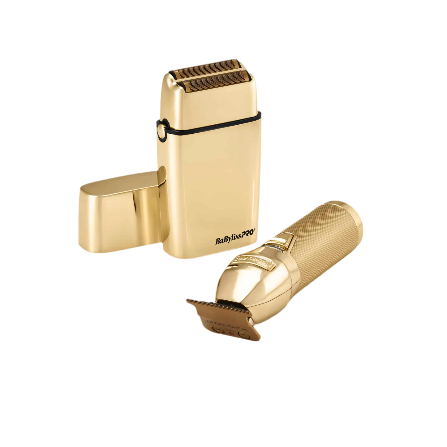 BABYLISSPRO LIMITEDFX GOLD TRIMMER & DOUBLE FOIL SHAVER COMBO