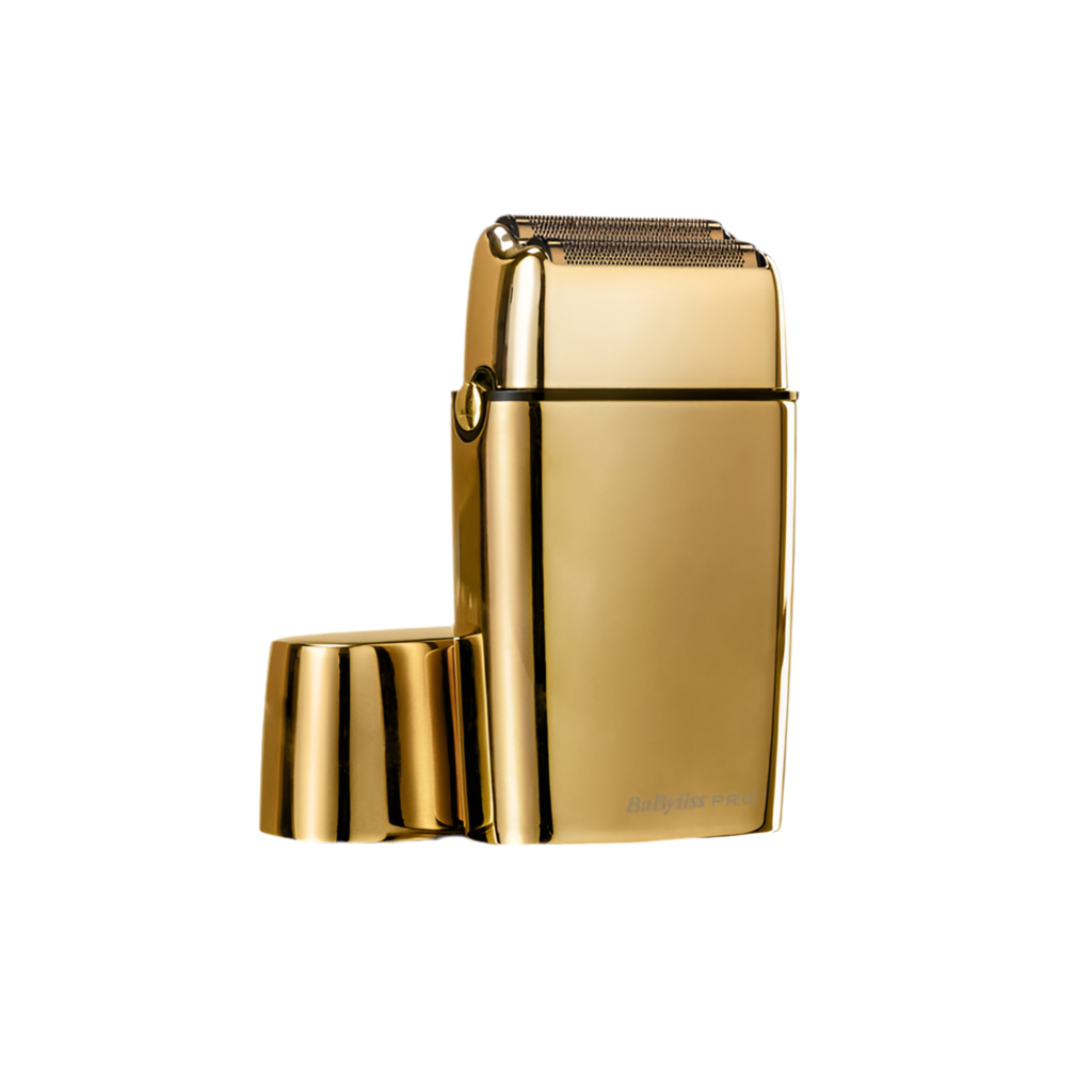 BABYLISSPRO FX02 GOLD/SILVER DOUBLE FOIL CORDLESS SHAVER