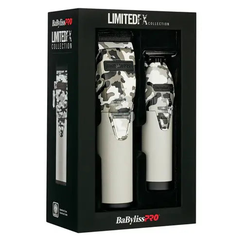 BaBylissPRO LIMITED EDITION CAMO METAL LITHIUM CLIPPER & TRIMMER BaBylissPRO