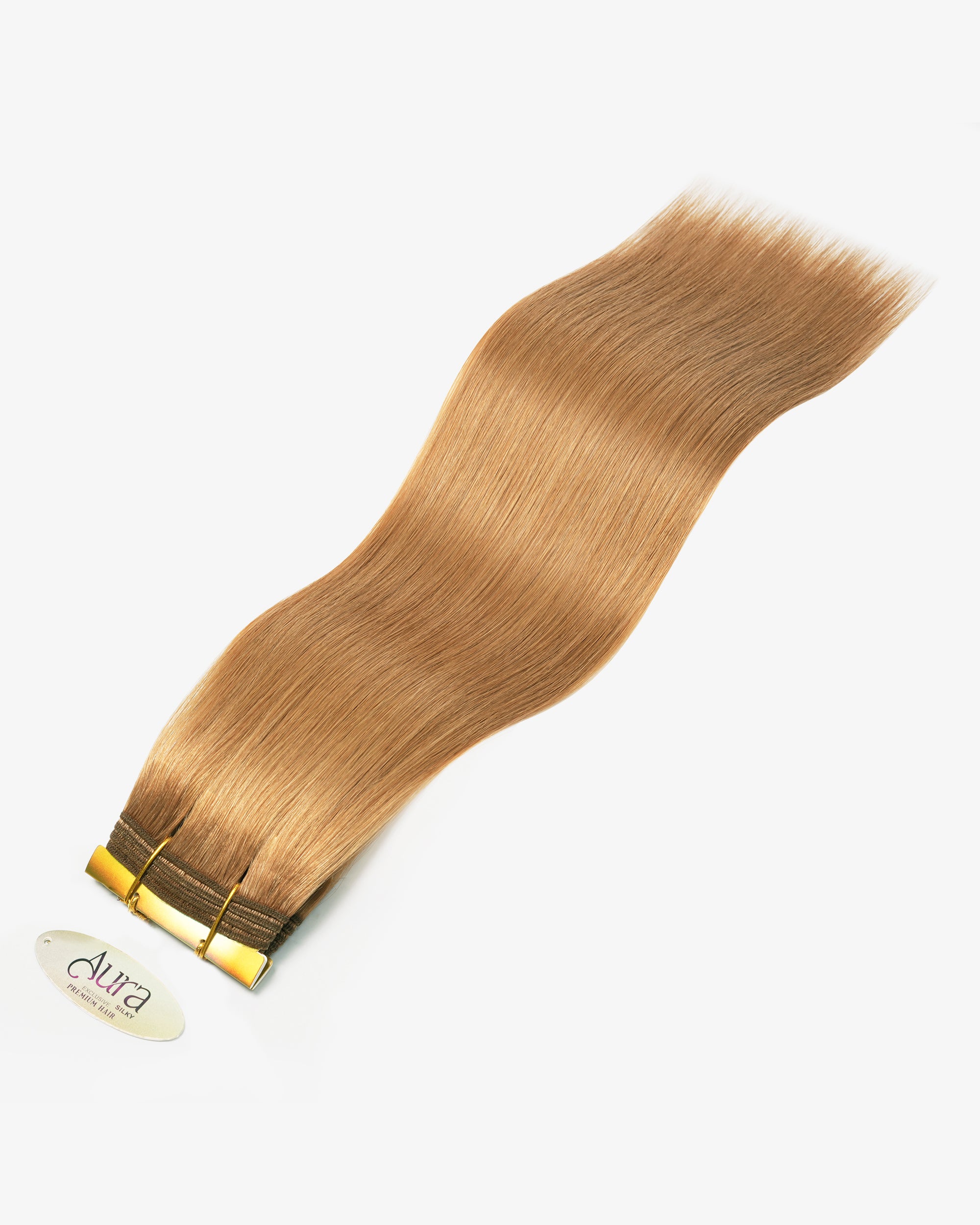 Aura Weft Hair Extensions Bronze Blonde #6