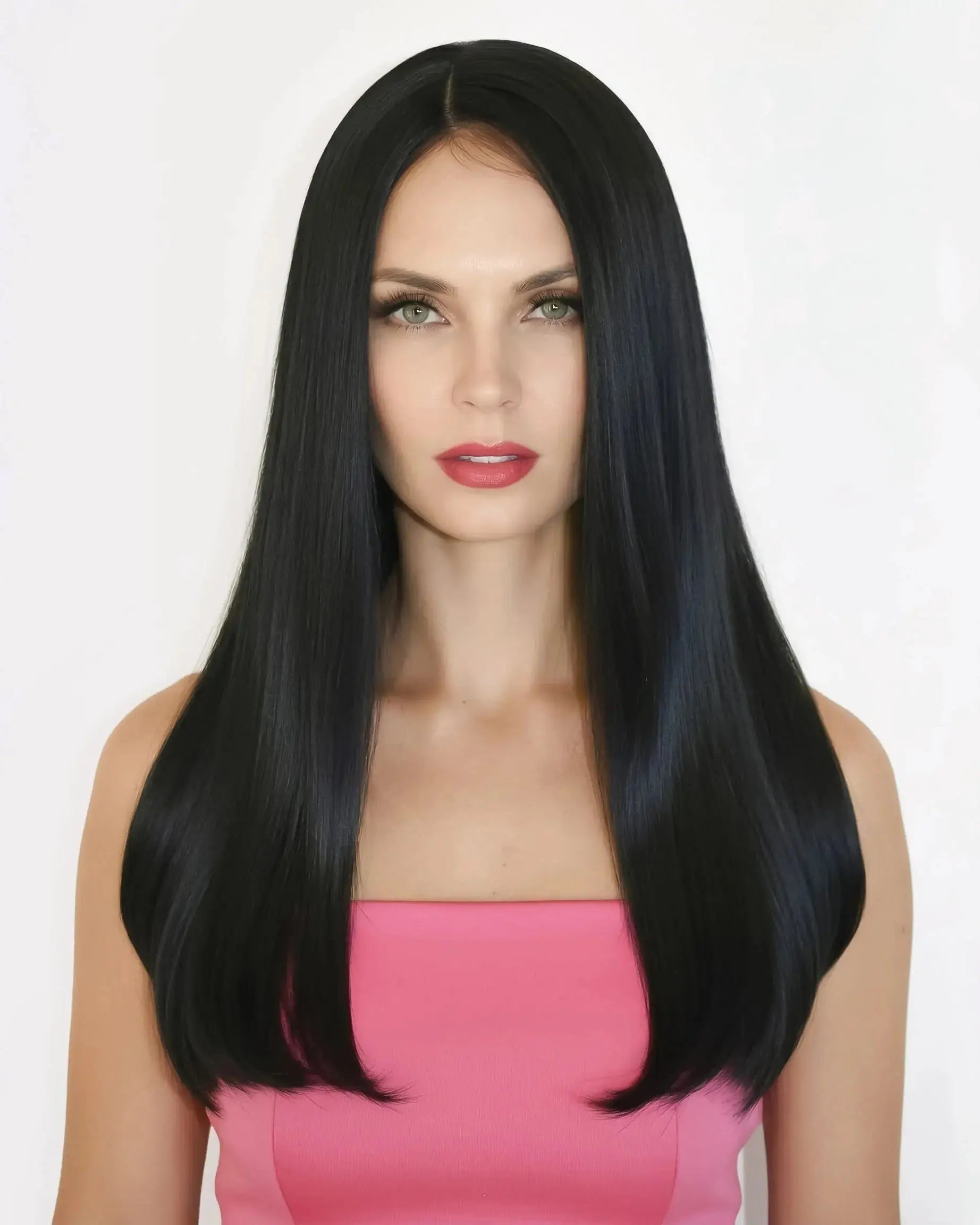 Premium Synthetic Full Wig With Skin Aria 23"