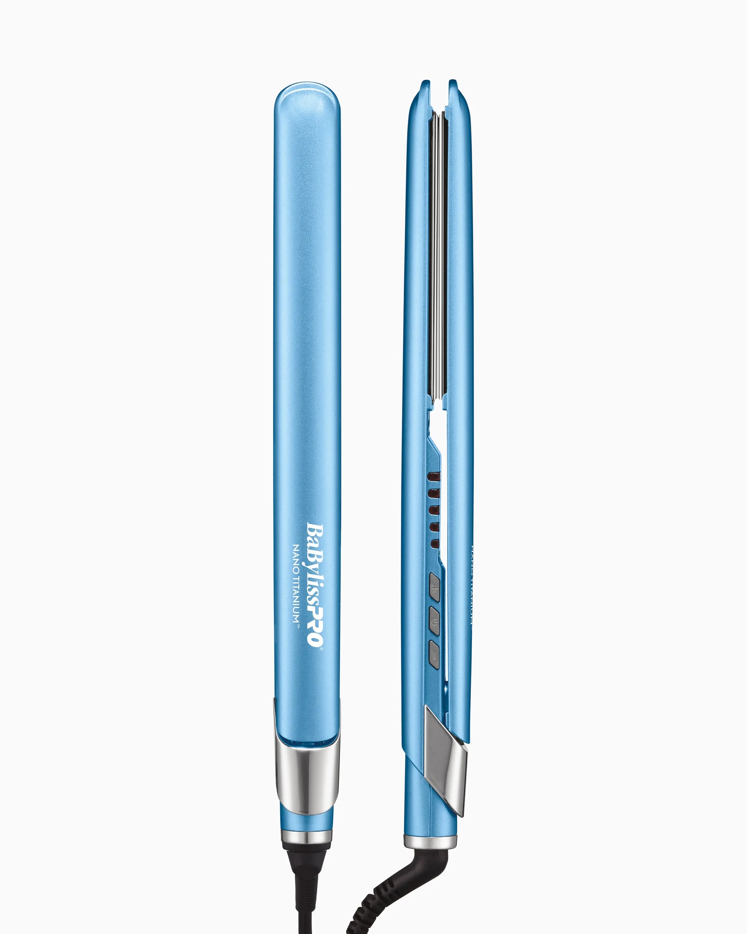 BaBylissPRO Nano Titanium 1" Ultra-Sleek Hair Straightener – Professional Flat Iron for Smooth, Shiny Styling