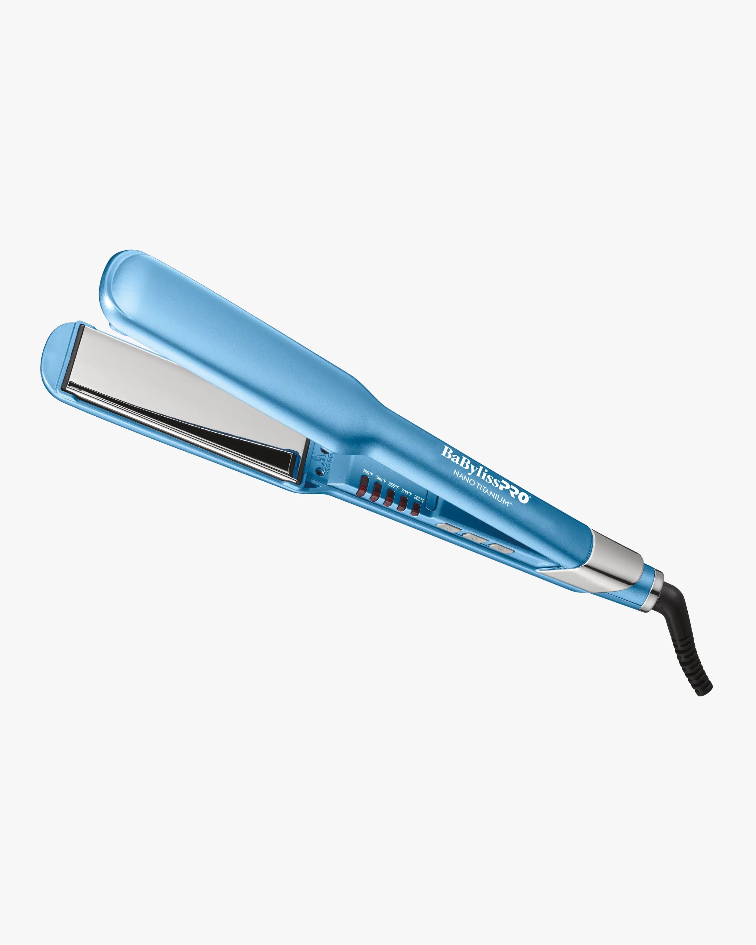 BaBylissPRO Nano Titanium 1.5" Ultra-Sleek Hair Straightener – Professional Flat Iron for Smooth, Shiny Results