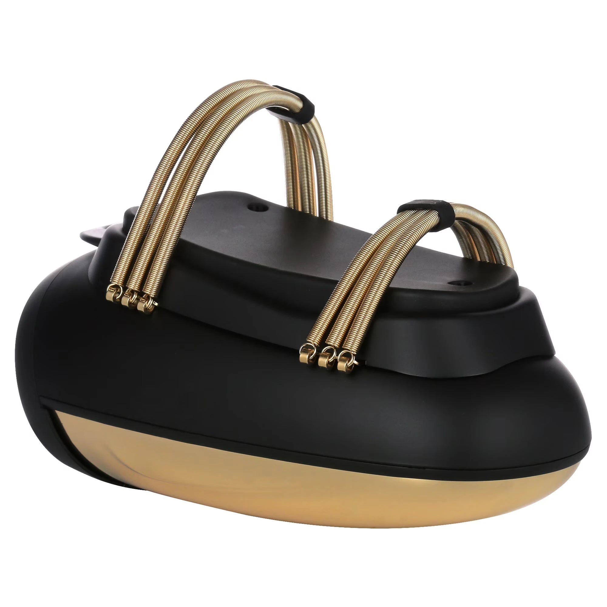 BaBylissPRO VIBEFX Cord/Cordless Massager Gold – Professional 2-Speed Barber Massager (FXSSMG)