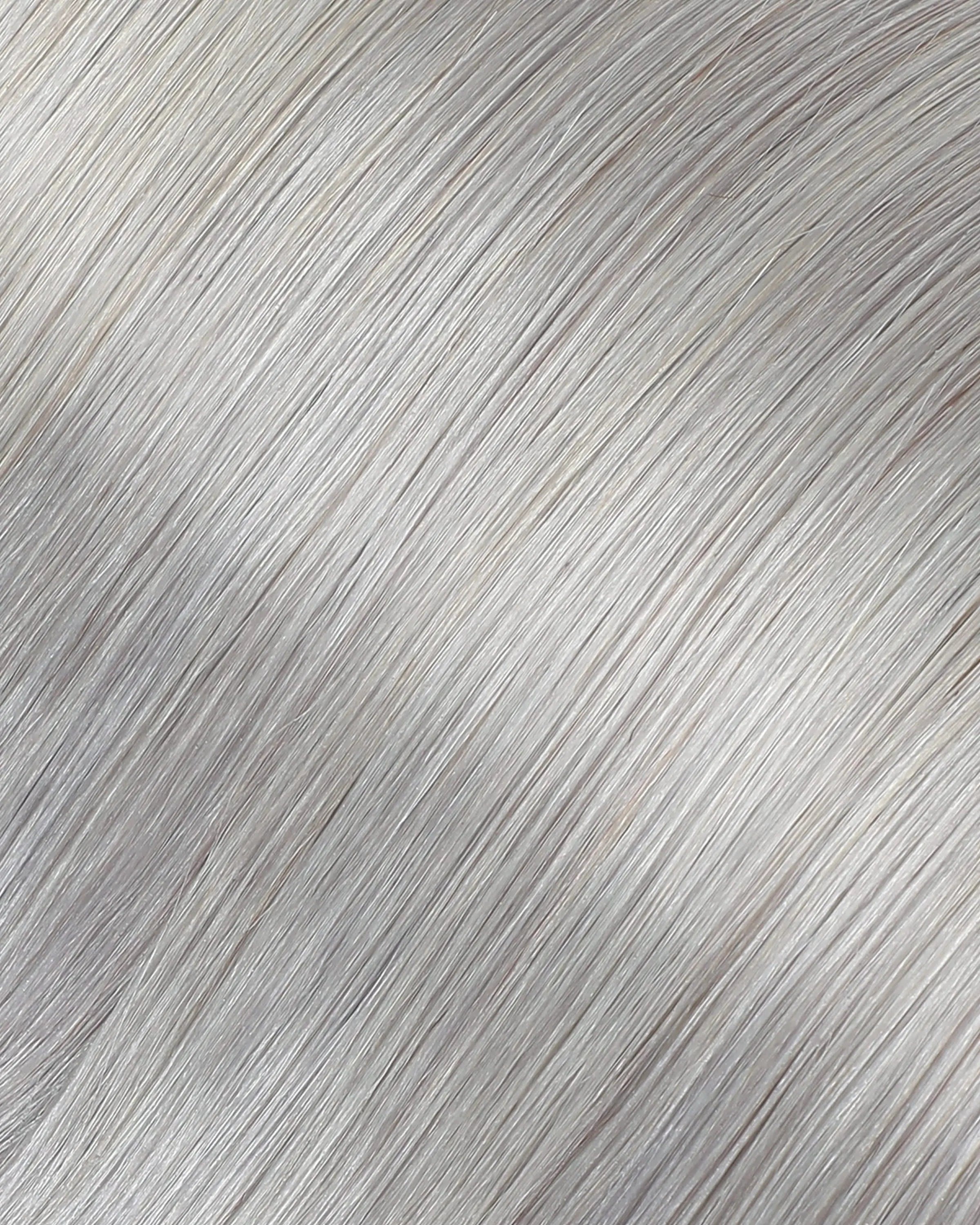 Tape-In Hair Extensions Cool Silver Gray #IG - Morado Hair