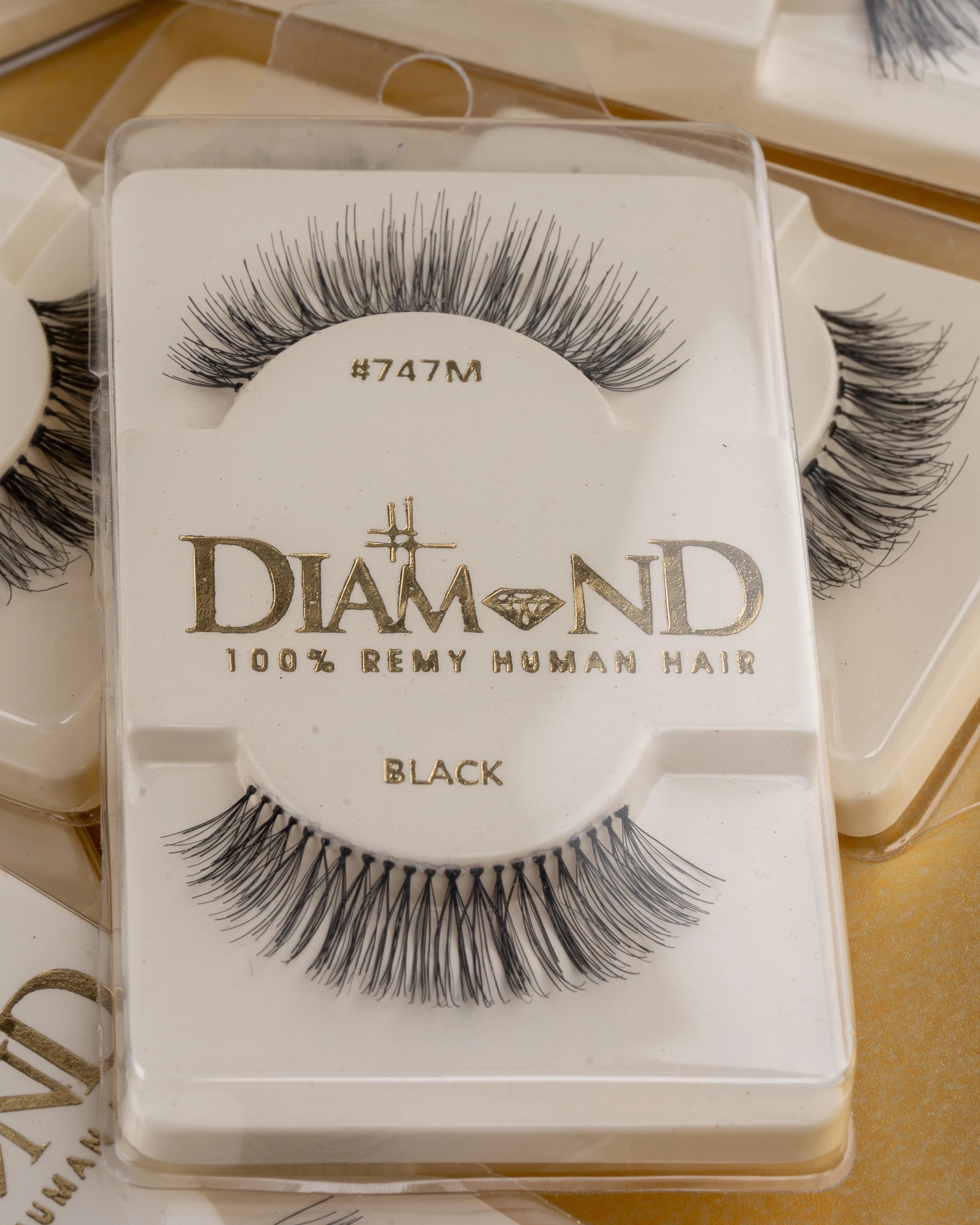 Human Hair Strip Eyelash Style 747M