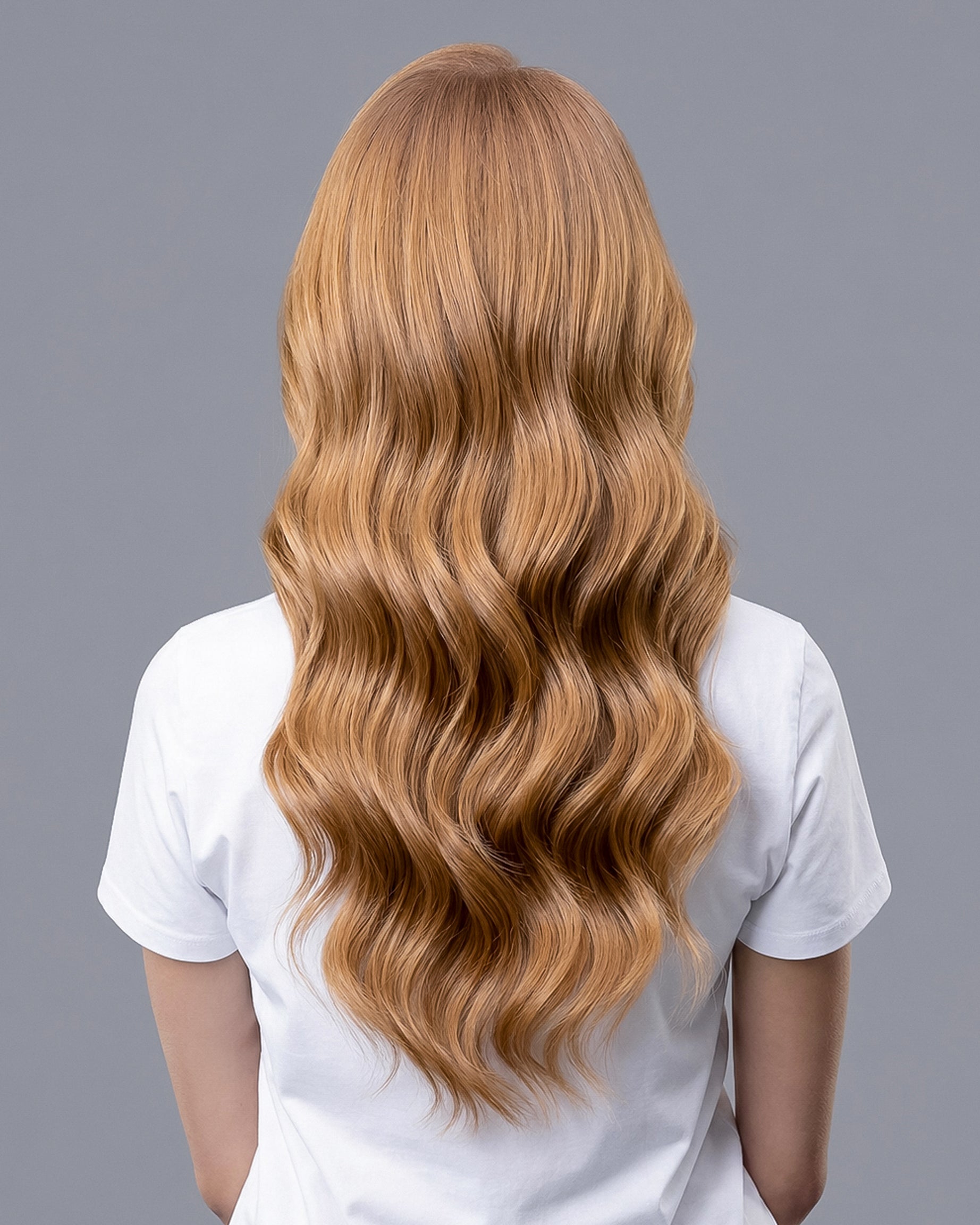 Micro Loop Hair Extensions Bronze Blonde #6