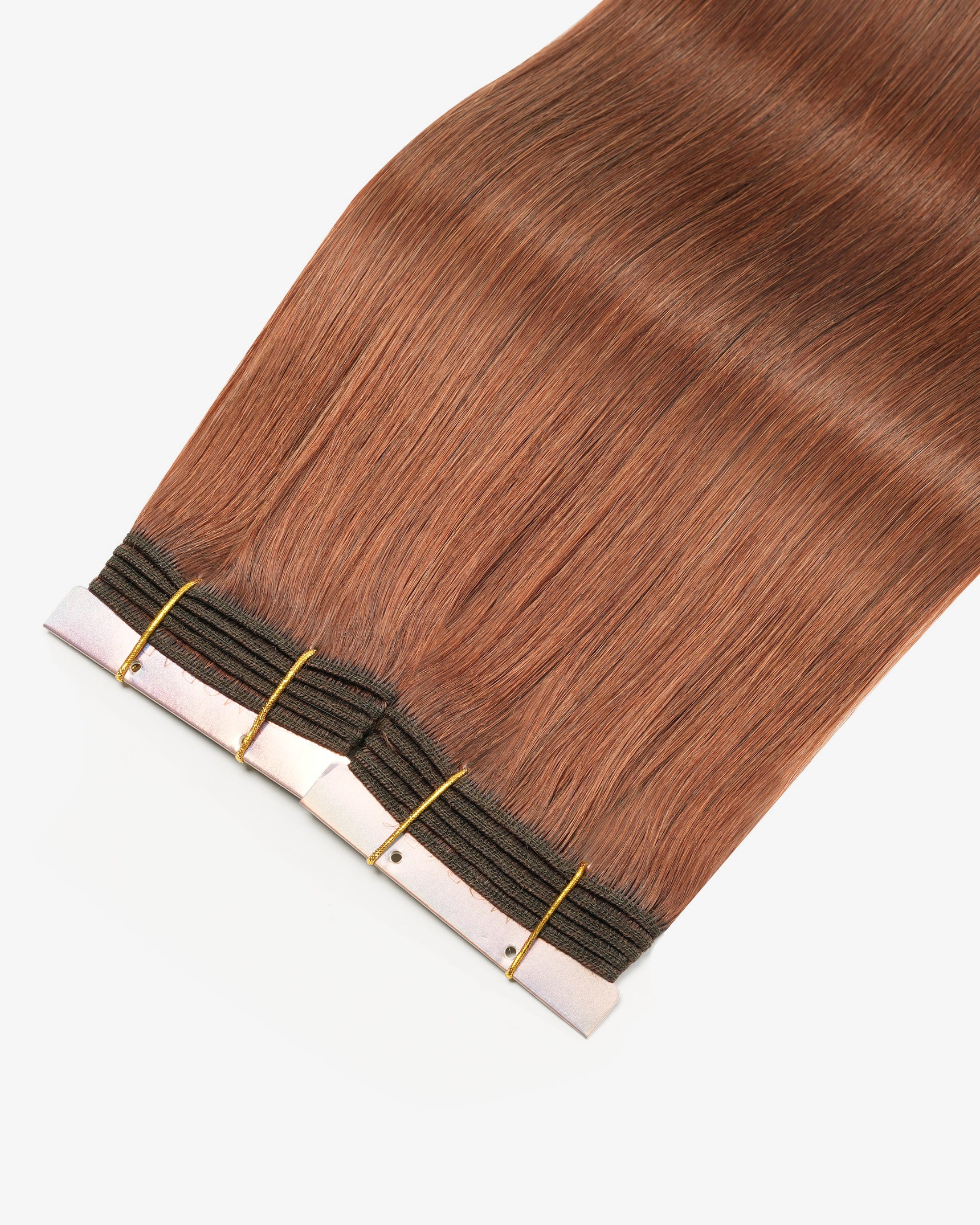 Diamond Weft Hair Extensions Dark Auburn #33