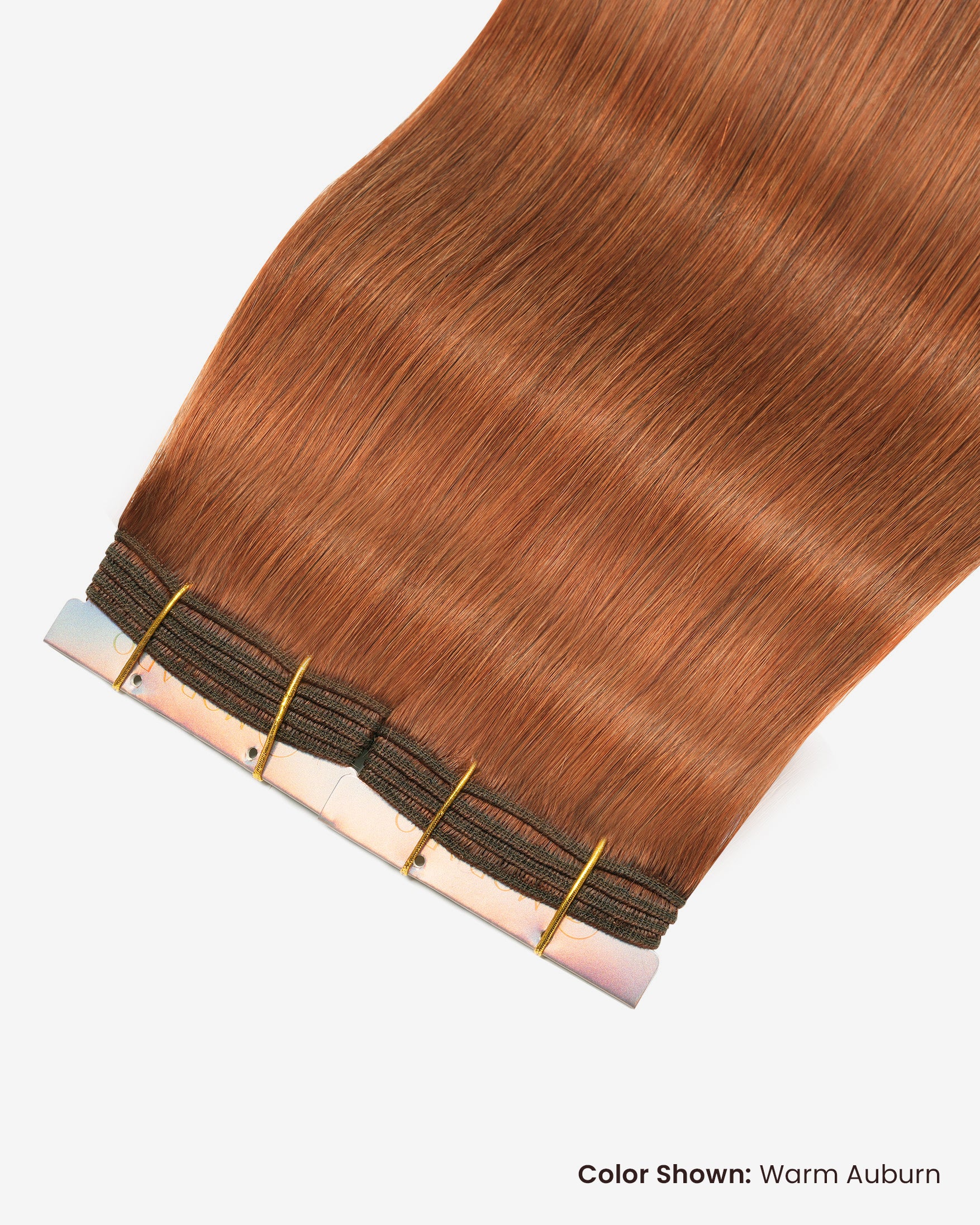 Diamond Weft Hair Extensions Medium Brown with Honey Blonde #4/27