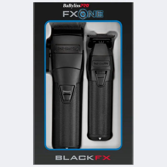BaBylissPRO FXONE CLIPPER/TRIMMER PREPACK MATTE BLACK (Bonus! Free Dual Charger) BaBylissPRO