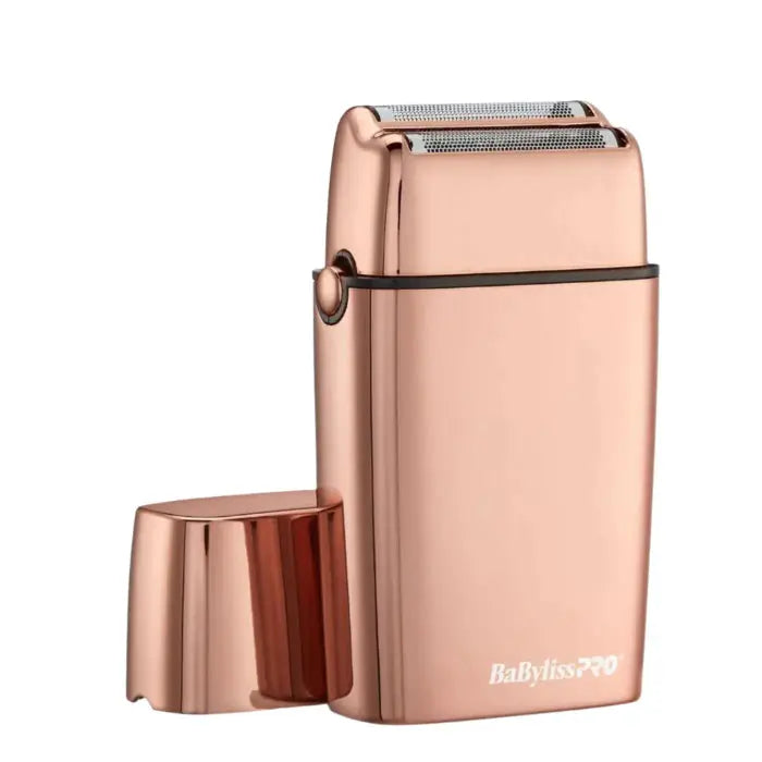 BaBylissPRO LIMITEDFX ROSE GOLD TRIMMER & DOUBLE FOIL SHAVER COMBO BaBylissPRO