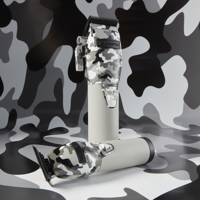 BABYLISSPRO LIMITED EDITION CAMO METAL LITHIUM CLIPPER & TRIMMER