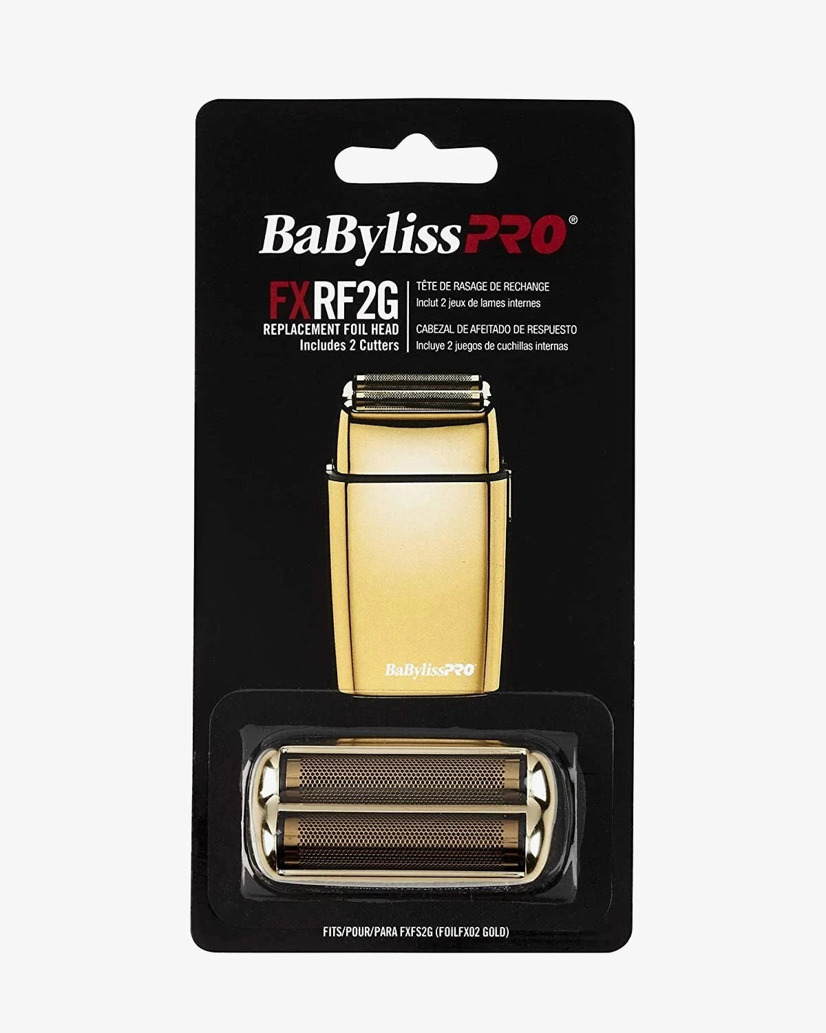 BaBylissPRO Replacement Foil & Cutter Set for Double-Foil Shavers – Fits FXONE, FOILFX02, COREFX & More