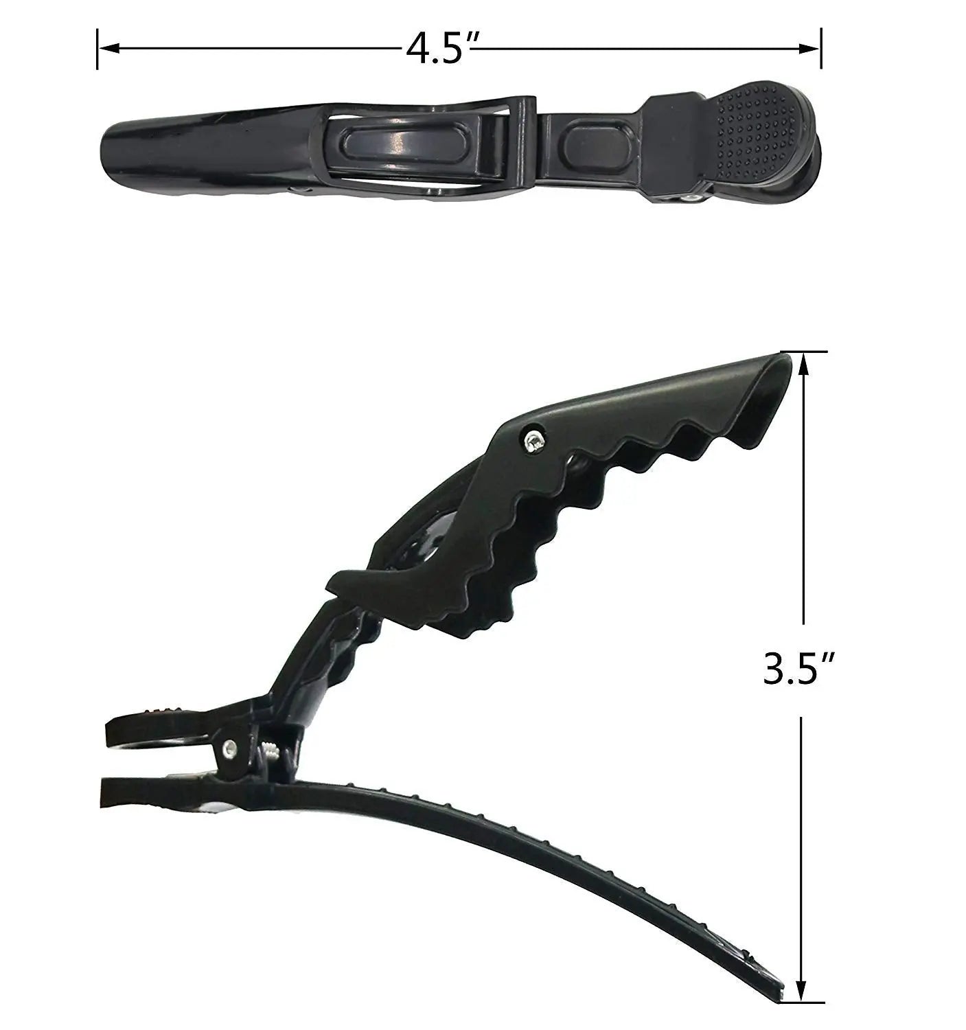 CROCO CLIPS 6 PACK - BLACK Global Morado Inc.