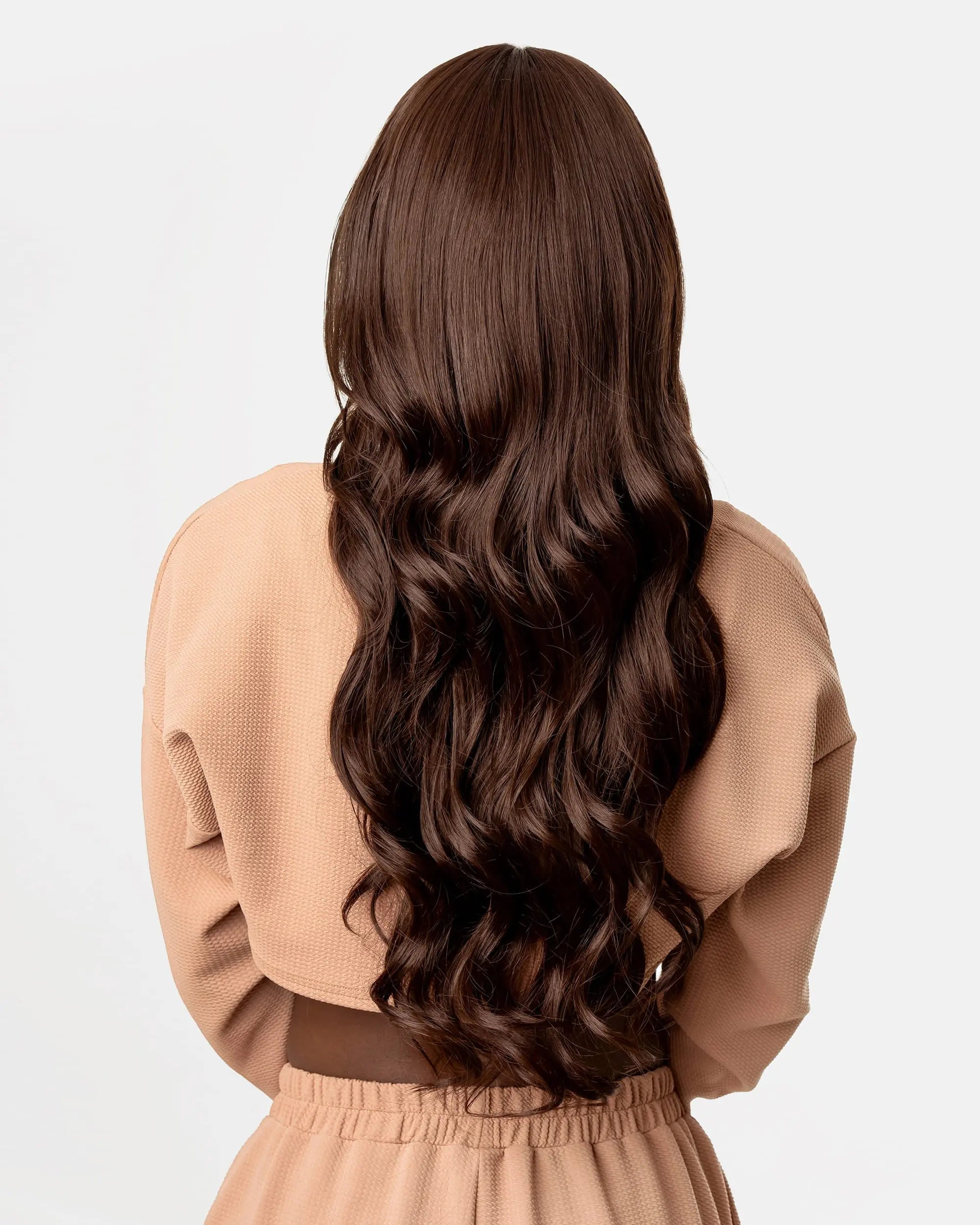 Premium Synthetic Full Wig With Skin Love 24"