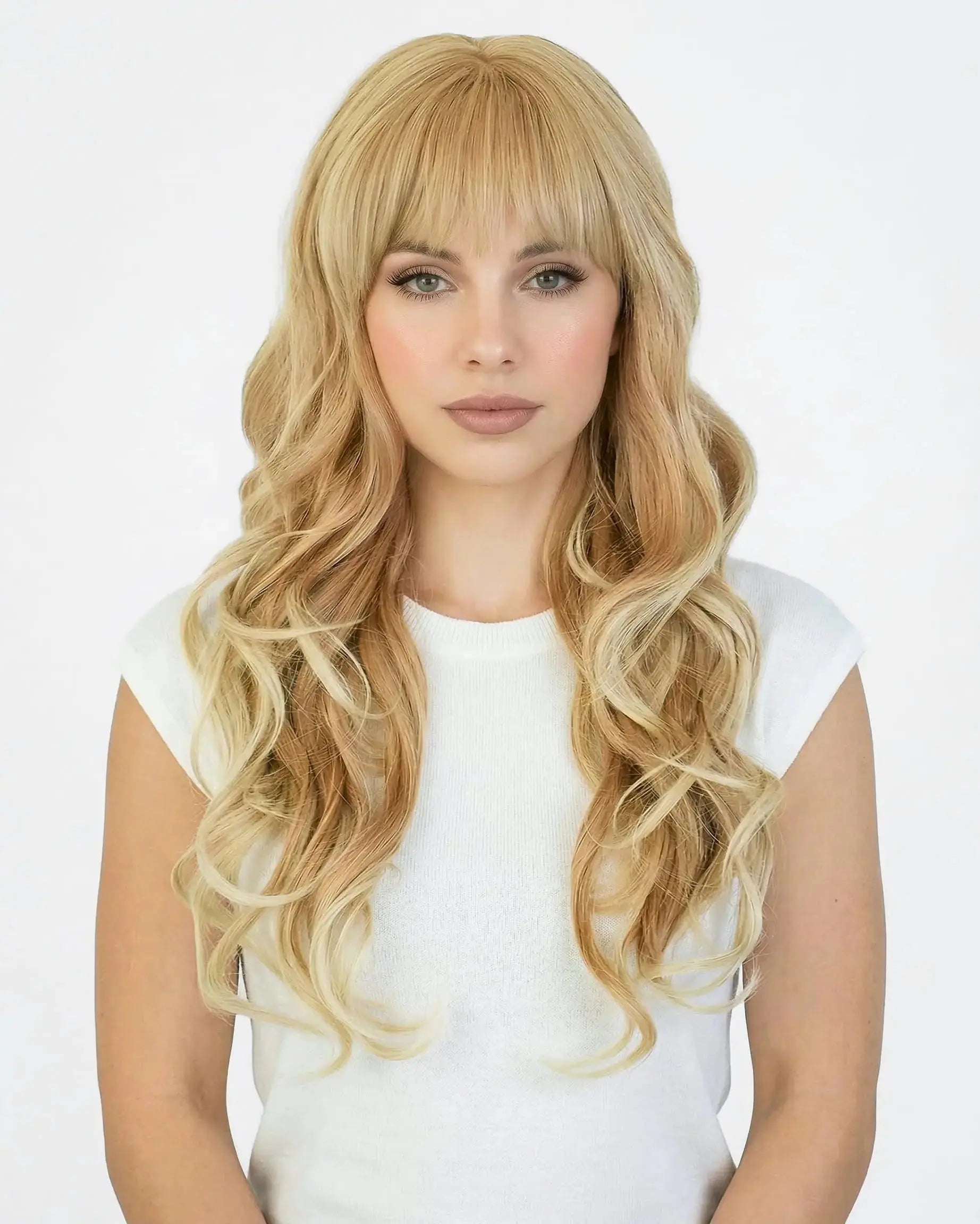 Premium Synthetic Full Wig With Skin Mar 25"