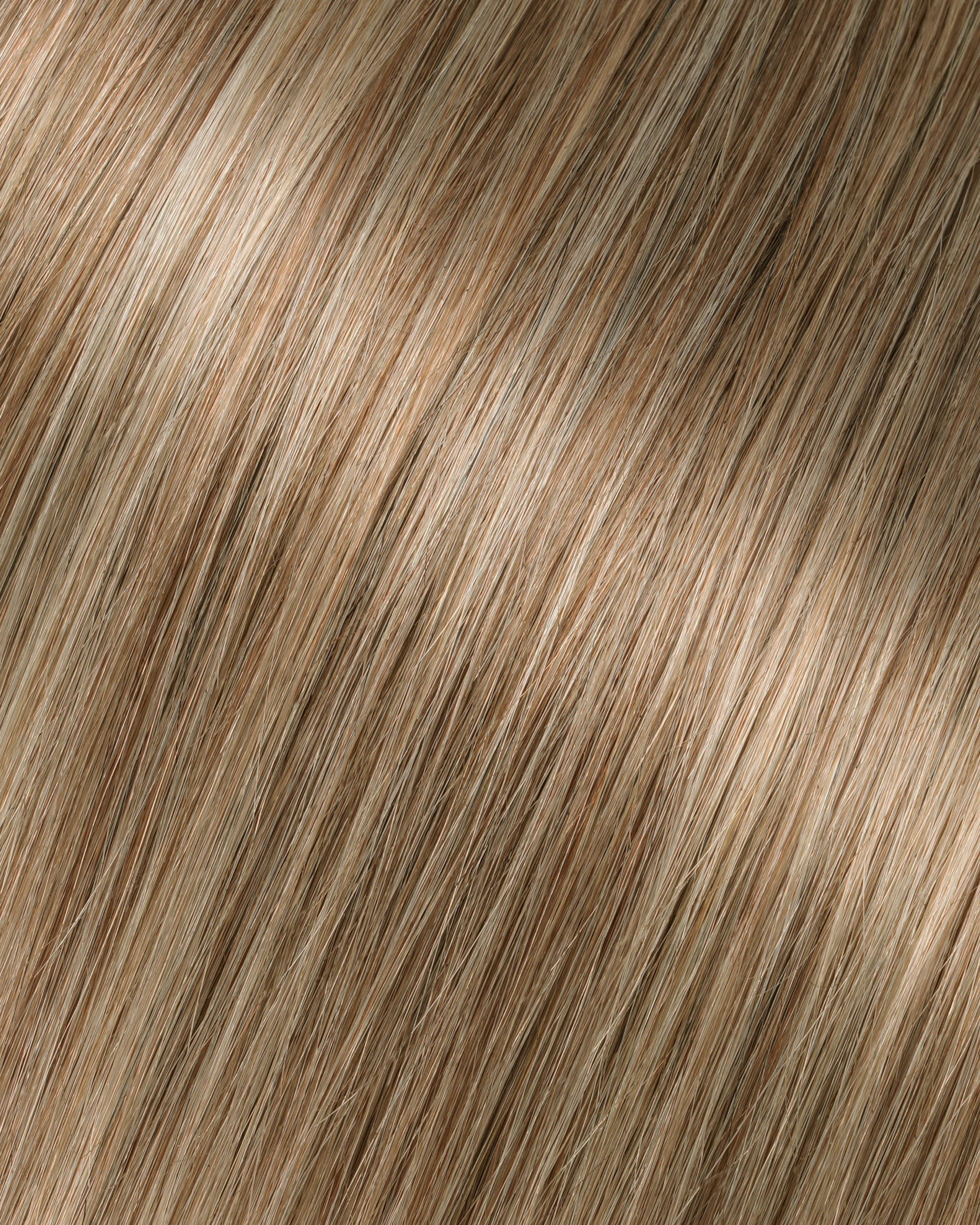 Aura Weft Hair Extensions Medium Brown with Platinum Blonde #4/613