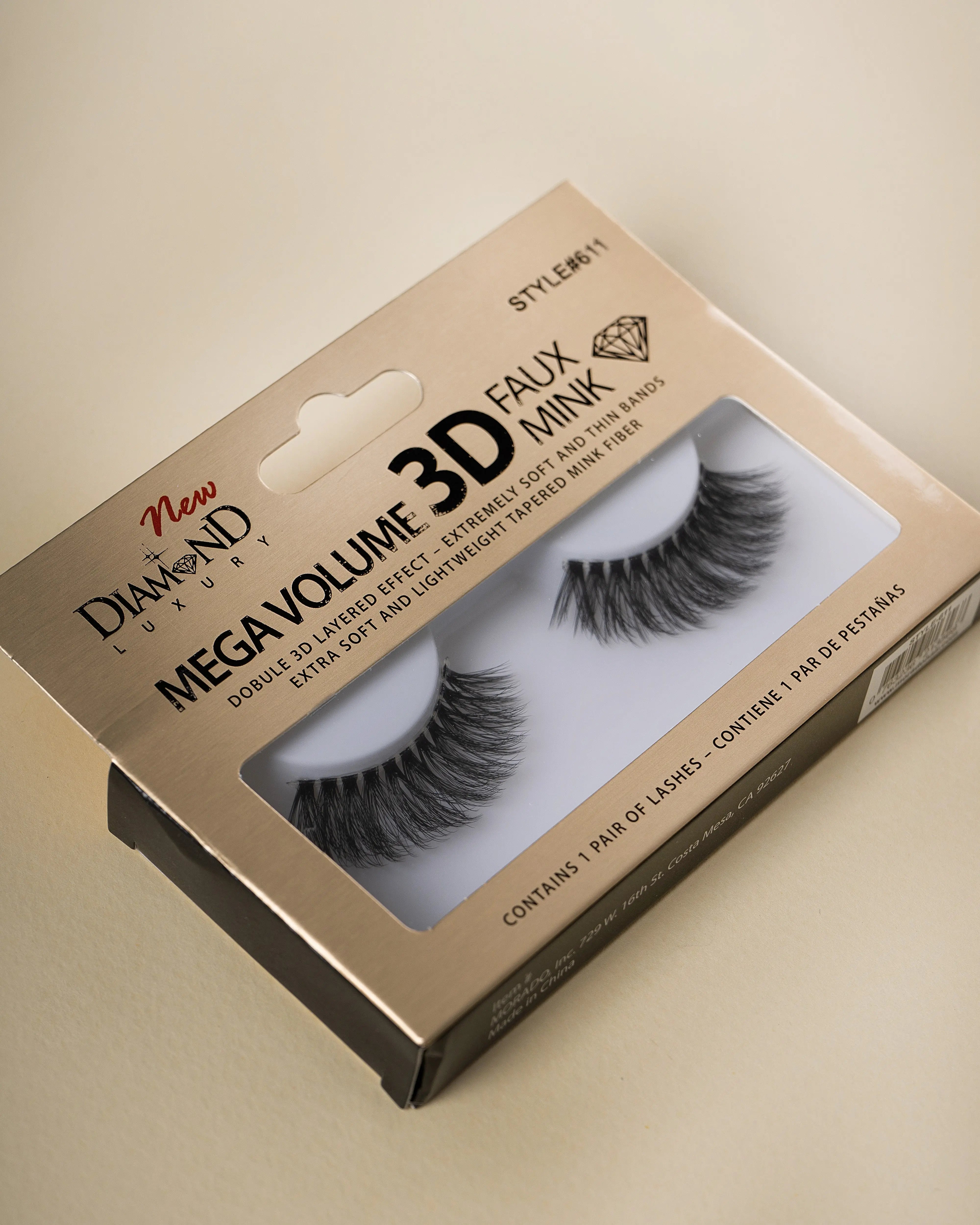 Mega Volume 3D Faux Mink Lash Pkg