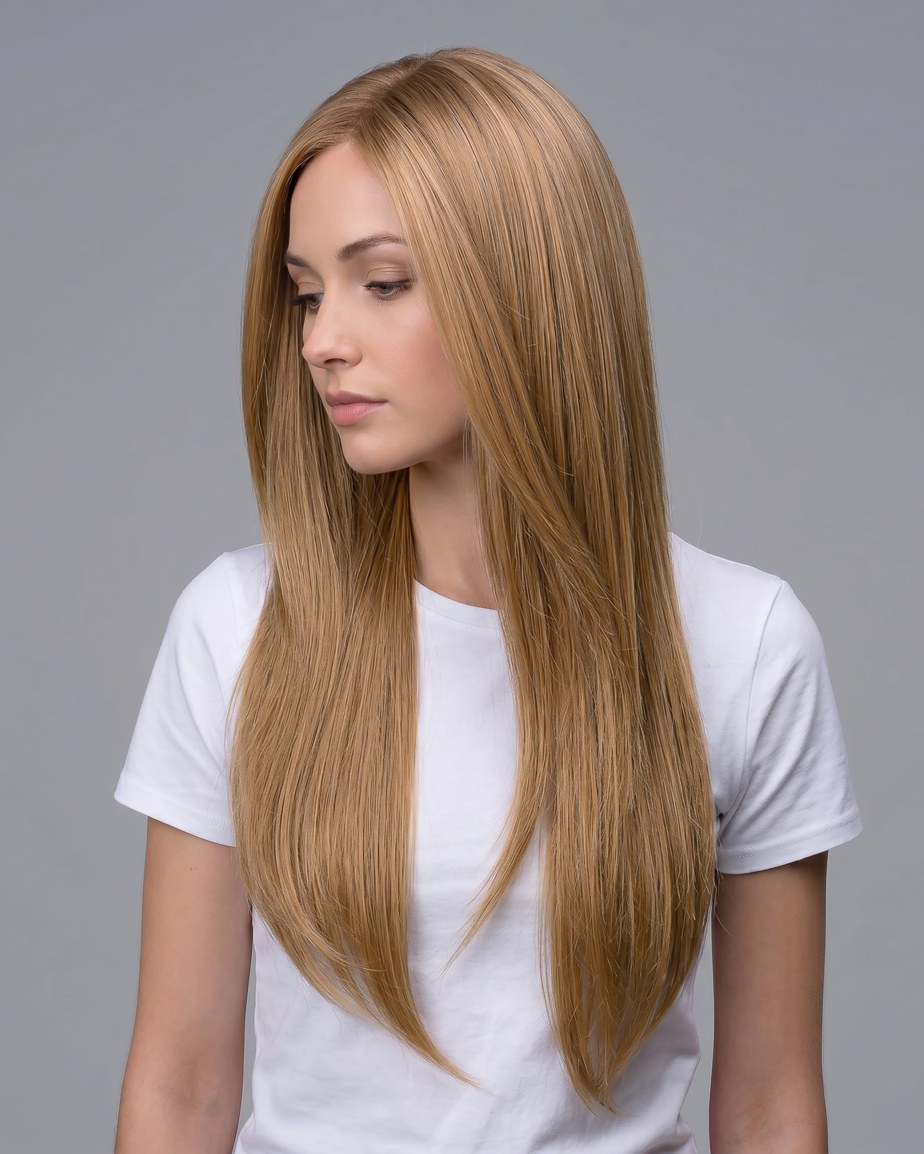 Clip-In Hair Extensions Chocolate Brown #6D