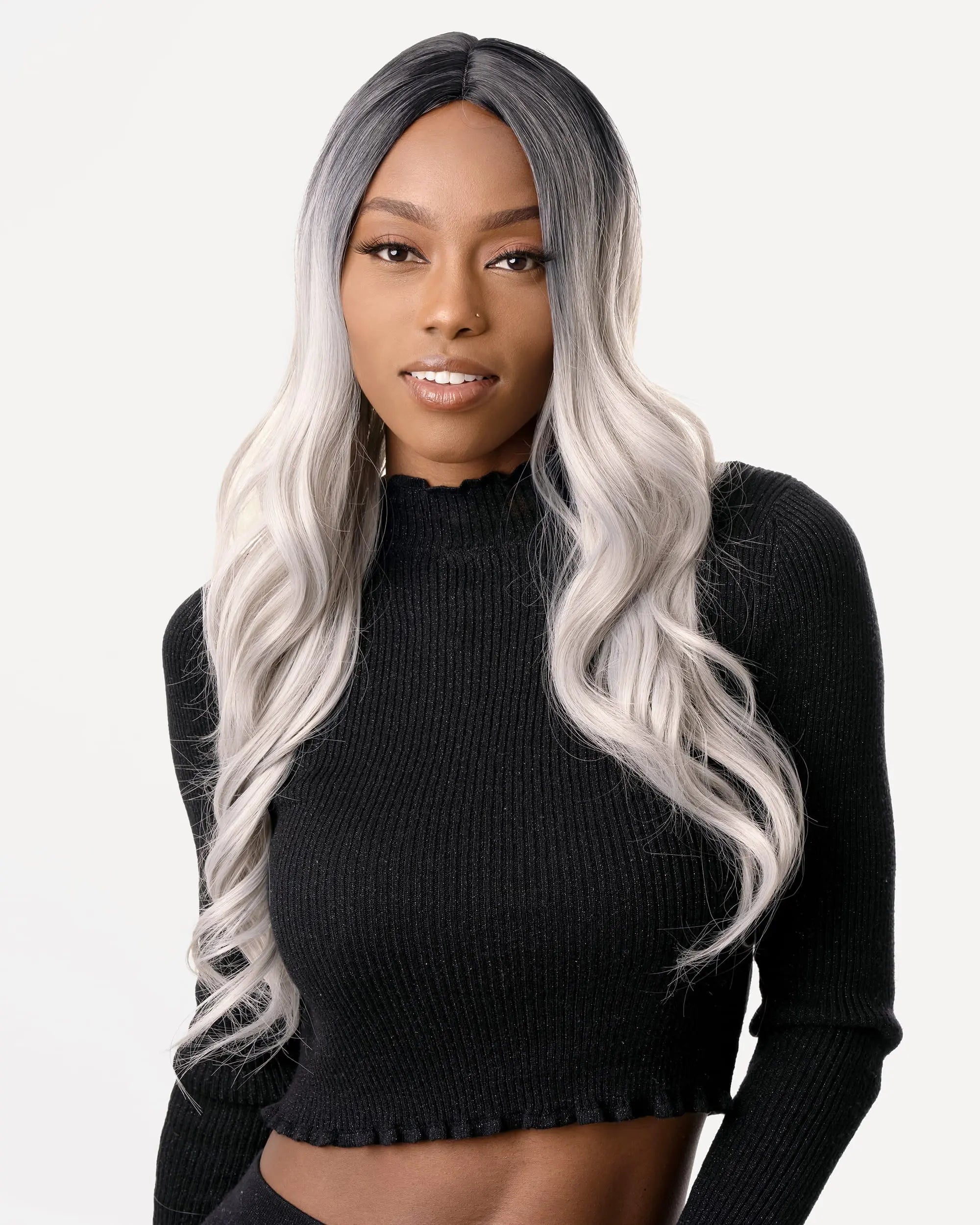 Premium Synthetic Full Wig With Skin Tammy 26"