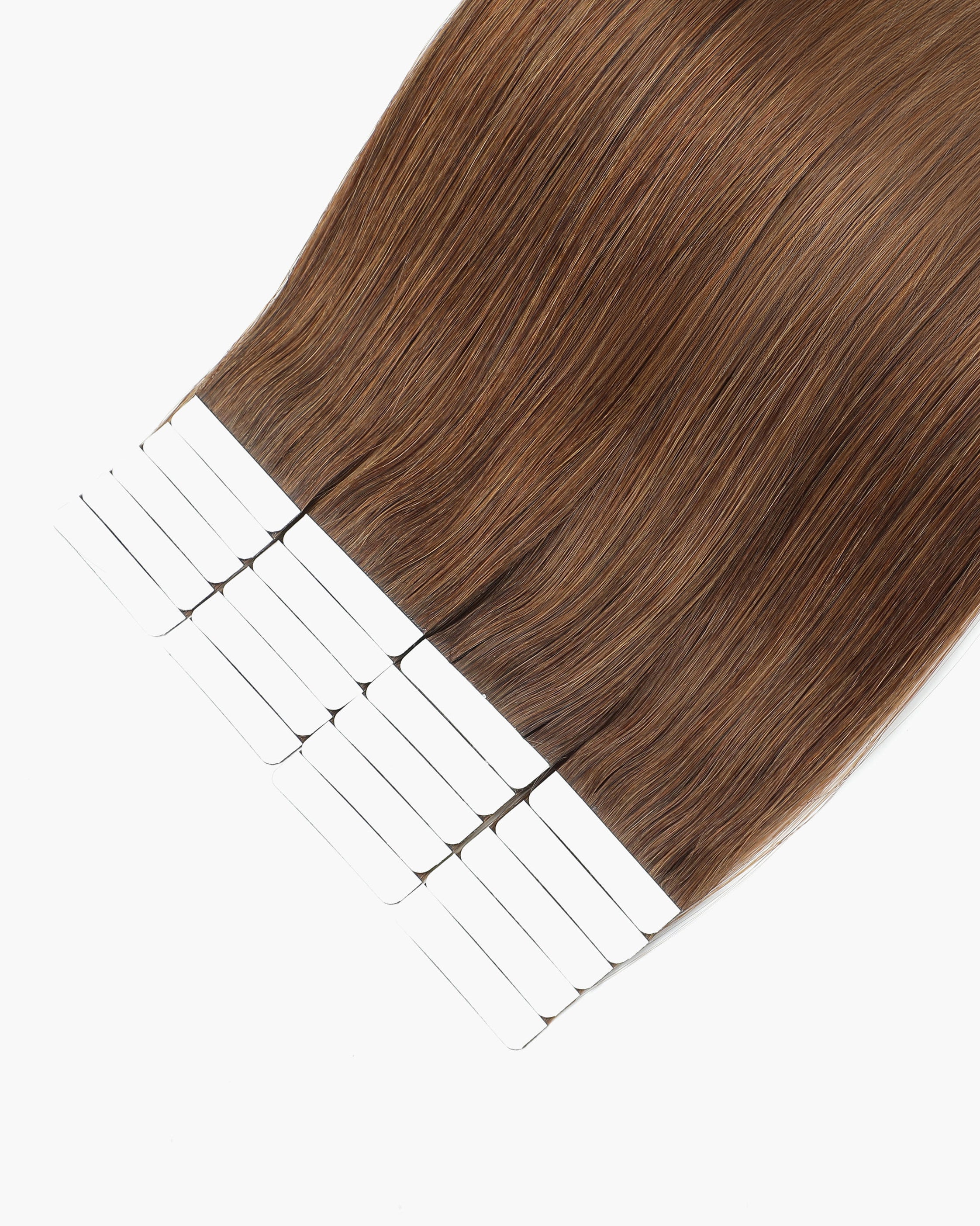 Tape-In Hair Extensions Medium Chestnut Brown #4