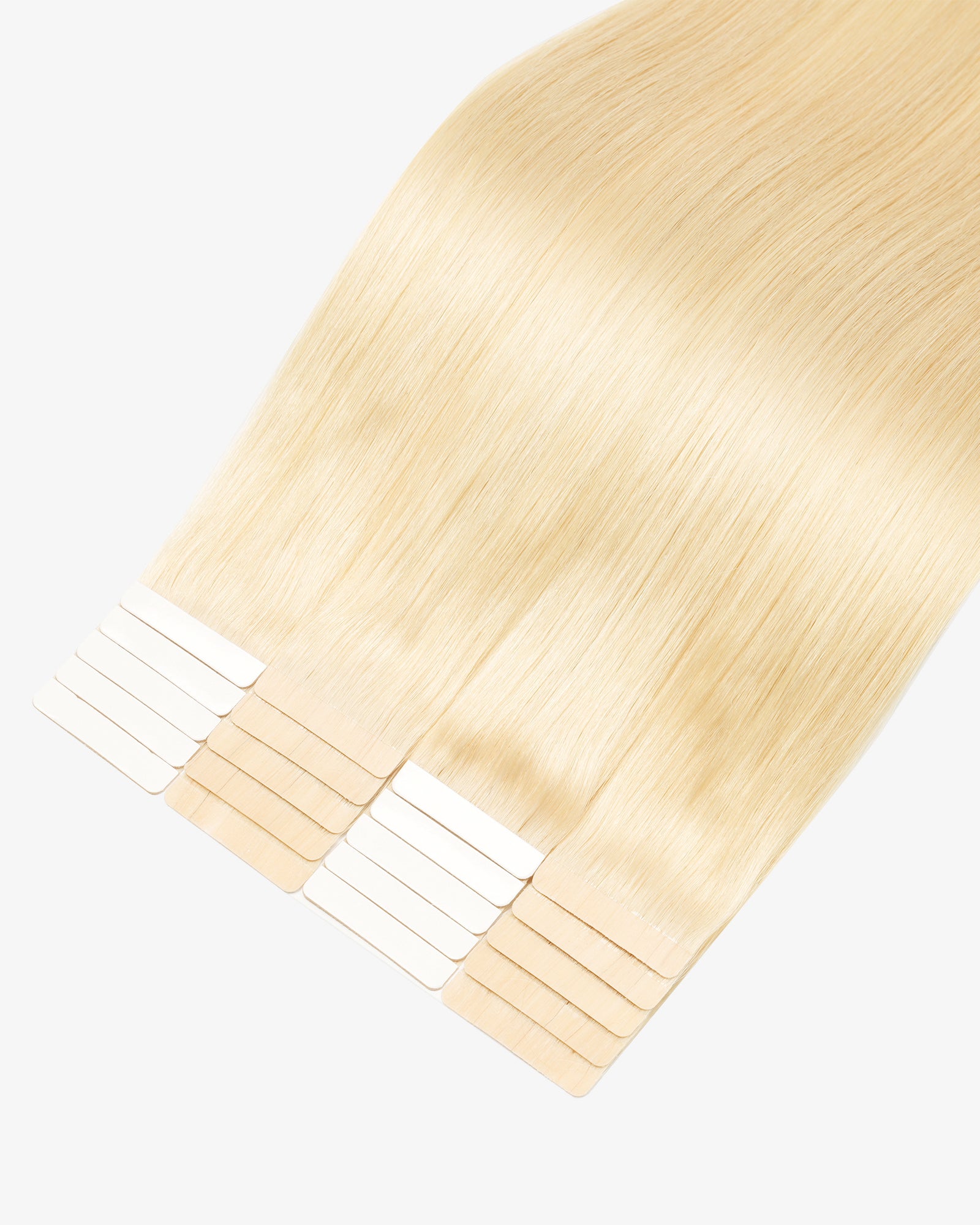 Tape-In Hair Extensions Icy Platinum Blonde #60