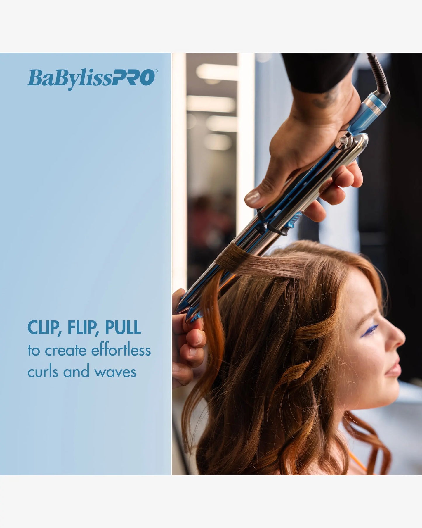 BaBylissPRO Nano Titanium Prima3000 1 1/4" Ionic Styling Iron