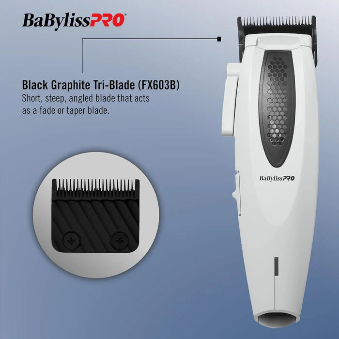 BaBylissPRO LithiumFX+ ERGONOMIC CLIPPER GRAY