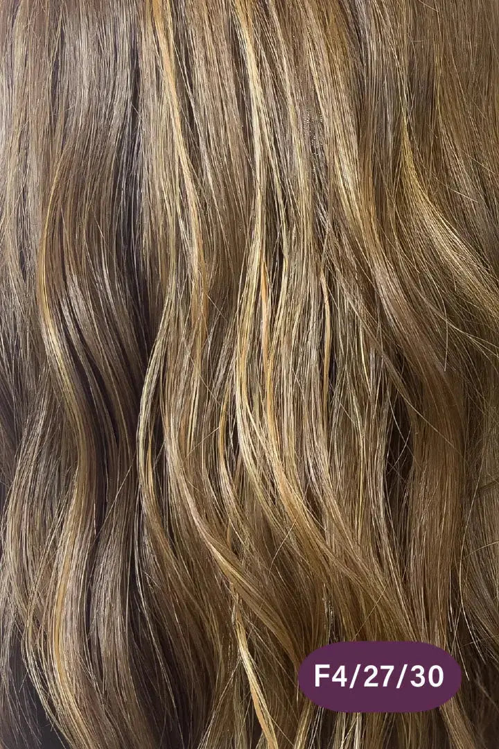 Premium Synthetic Full Wig With Skin Mina 12"