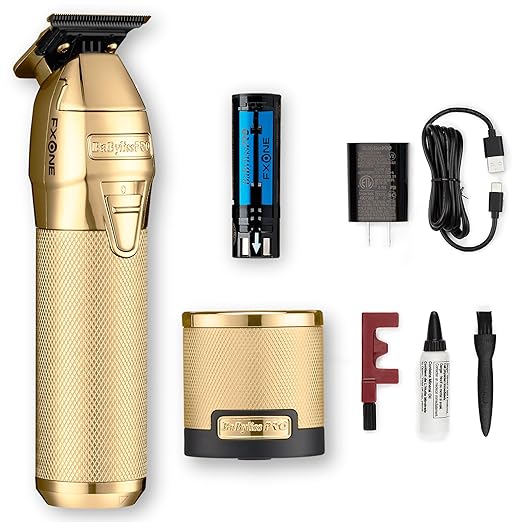 BABYLISSPRO FXONE GOLD/ MATTE BLACK CORDLESS TRIMMER
