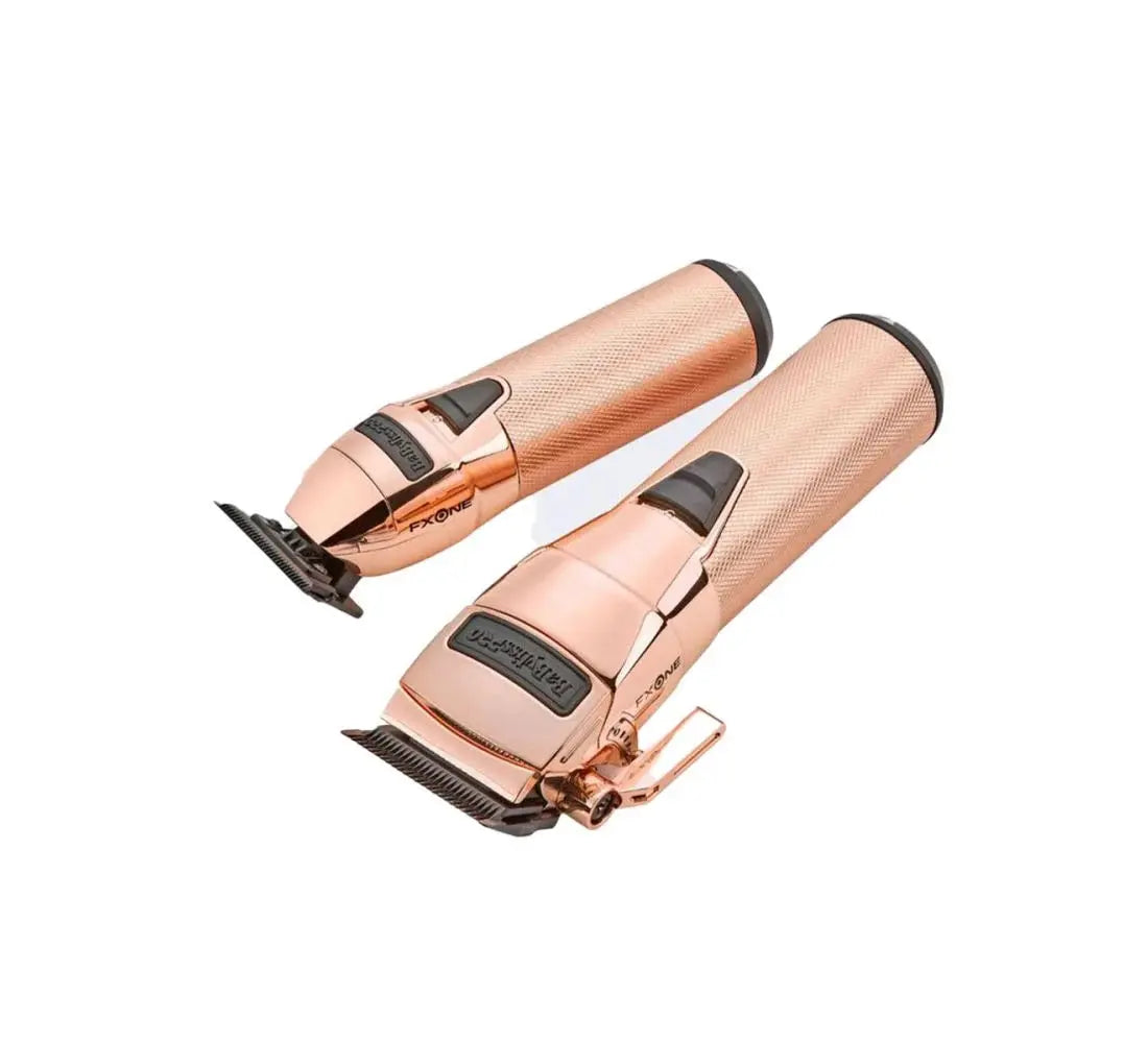BaBylissPRO FXONE CLIPPER/TRIMMER PREPACK ROSE GOLD (Bonus! Free Dual Charger) BaBylissPRO