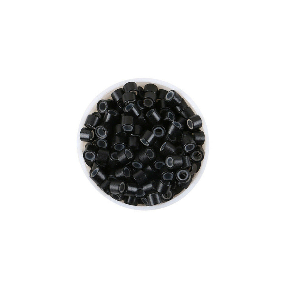 ALUMINUM SILICONED MICRO BEADS - 5mm x 3mm x 3mm