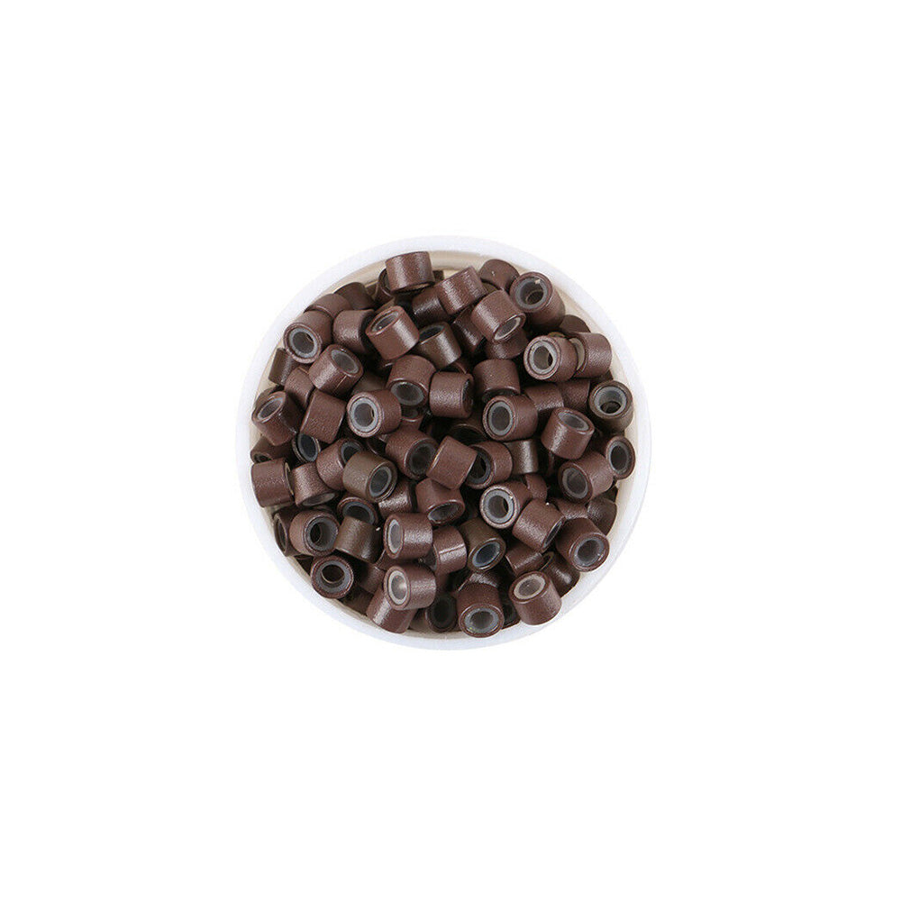 ALUMINUM SILICONED MICRO BEADS - 5mm x 3mm x 3mm