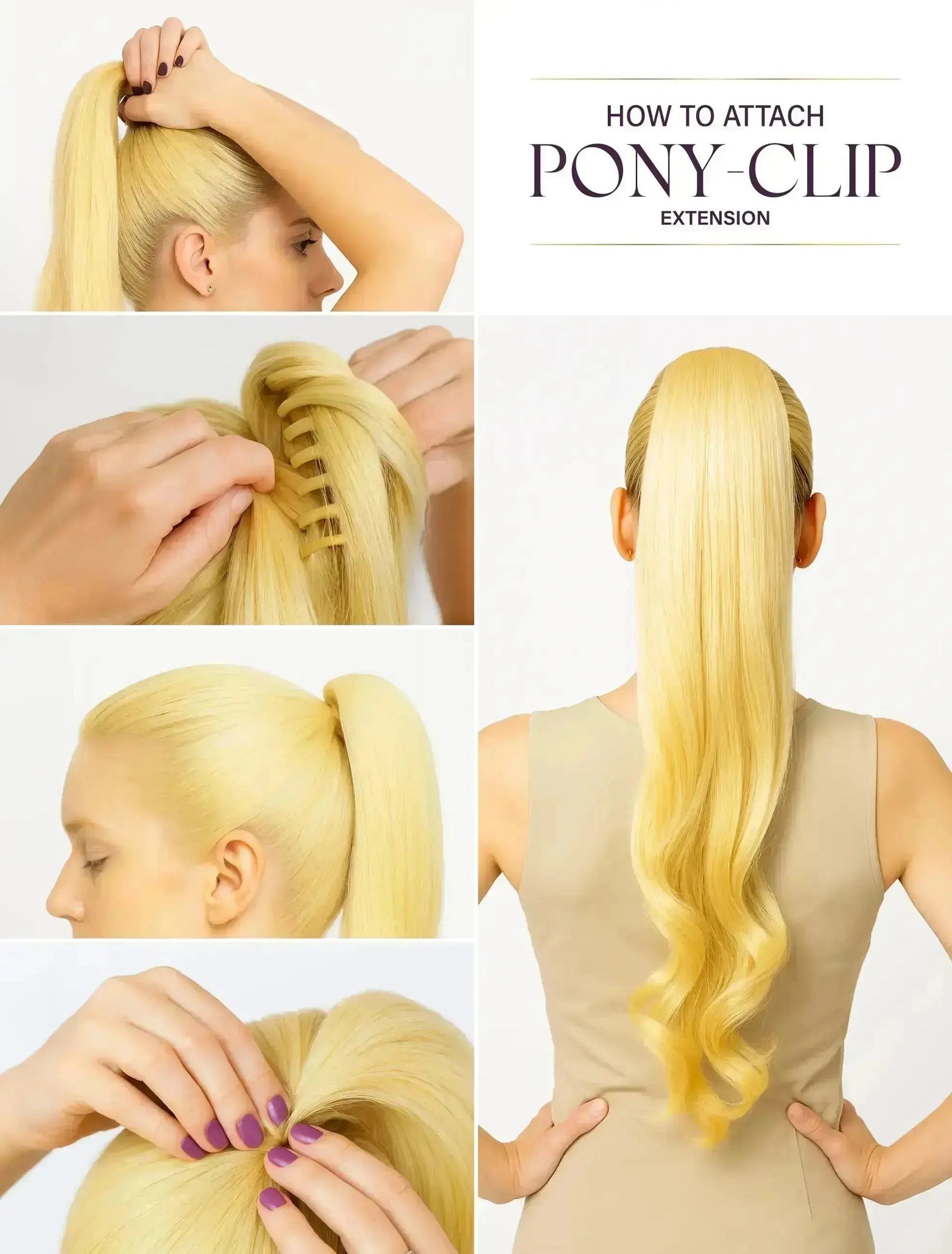 PREMIUM SYNTHETIC DRAWSTRING PONYTAILS