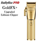 BABYLISSPRO FX+ GOLD/SILVER ALL METAL LITHIUM CLIPPER