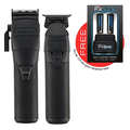 BaBylissPRO FXONE CLIPPER/TRIMMER PREPACK MATTE BLACK (Bonus! Free Dual Charger) BaBylissPRO