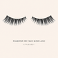 Diamond 3D Faux Mink Lashes Style #321 – Voluminous, Multi-Layered, Reusable, Dramatic Full Glam