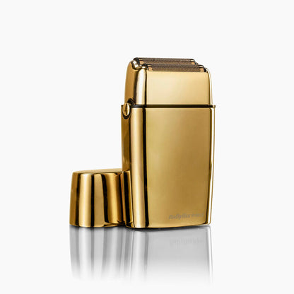 BABYLISSPRO FX02 GOLD/SILVER DOUBLE FOIL CORDLESS SHAVER