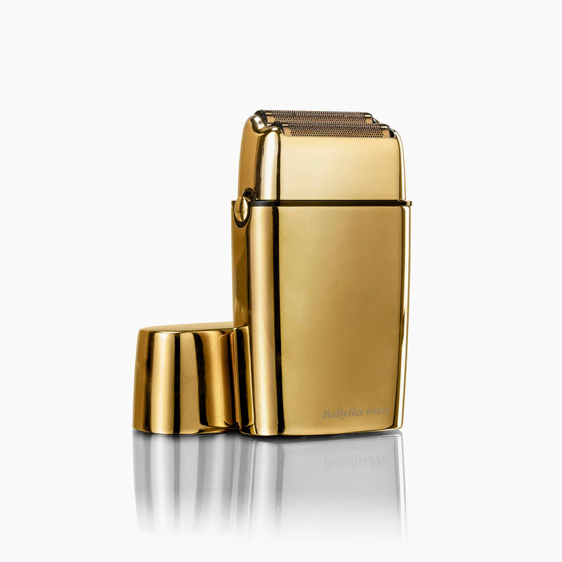 BABYLISSPRO FX02 GOLD/SILVER DOUBLE FOIL CORDLESS SHAVER