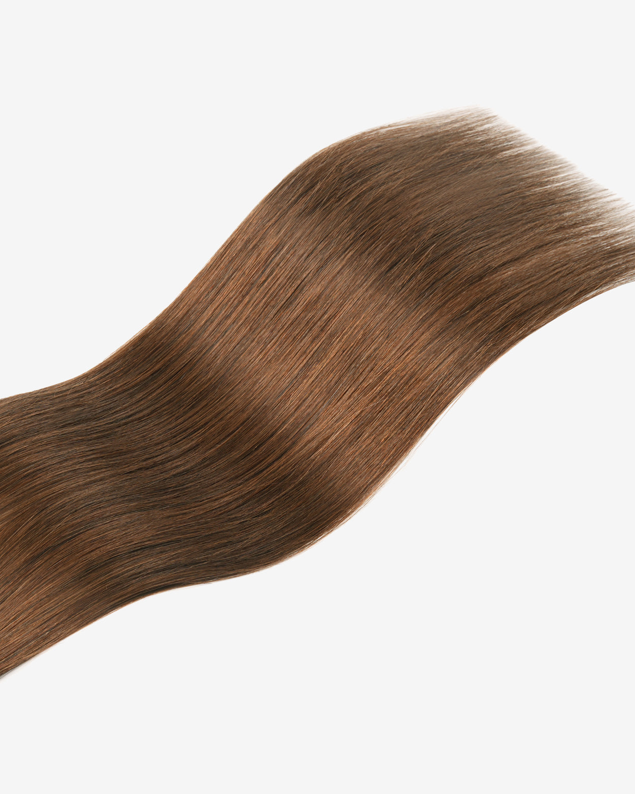 Clip-In Hair Extensions Medium Chestnut Brown #4