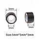 ALUMINUM SILICONED MICRO BEADS - 5mm x 3mm x 3mm