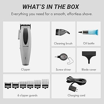BaBylissPRO LithiumFX+ ERGONOMIC CLIPPER GRAY Global Morado Inc.