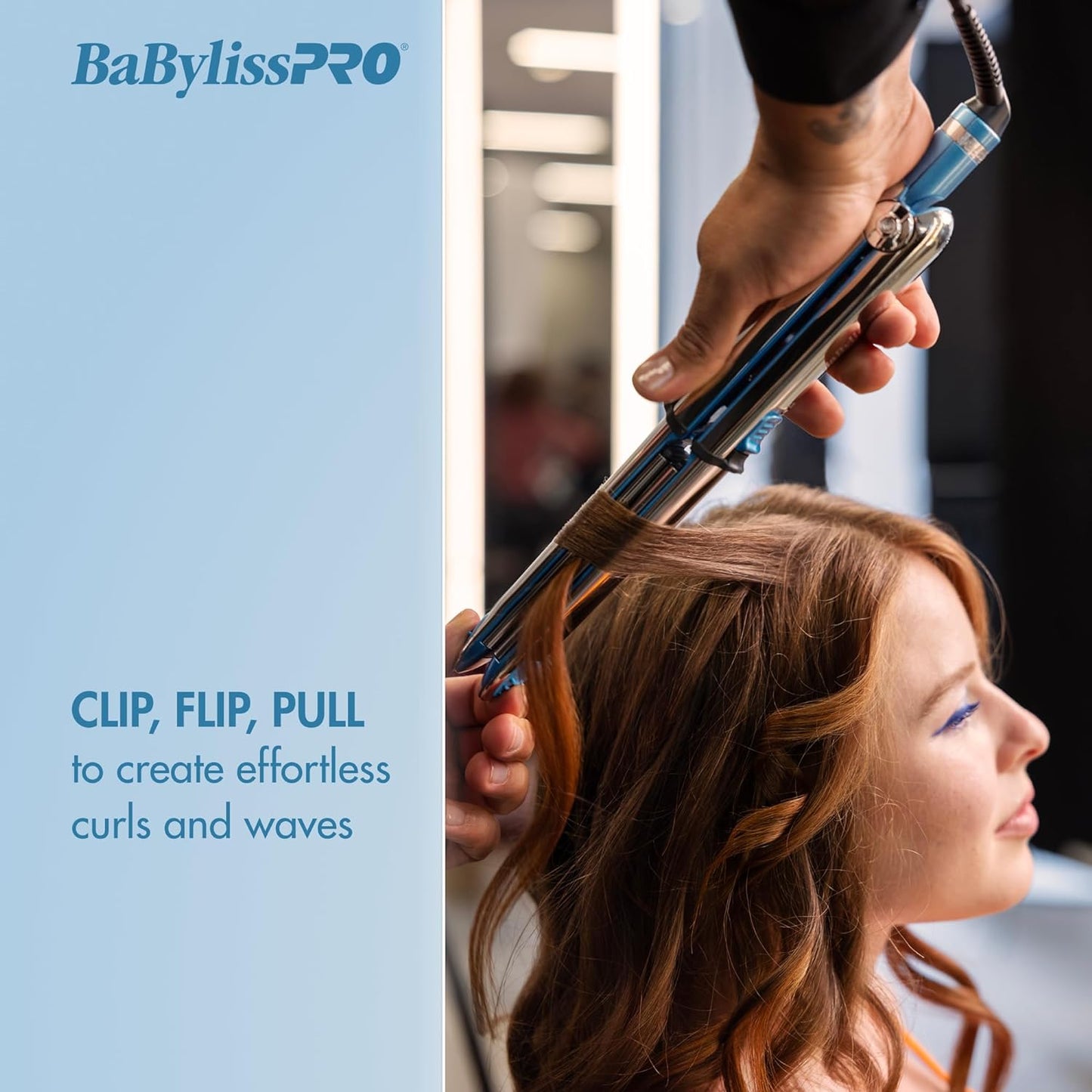 BABYLISSPRO NANO TITANIUM PRIMA3000 1¼" IONIC FLAT IRON