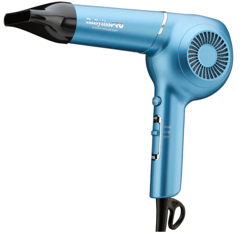 BaBylissPRO NANO TITANIUM 1" Ultra-Thin FLAT IRON & Pistol-Grip CLASSIC DRYER SET BaByliss Pro