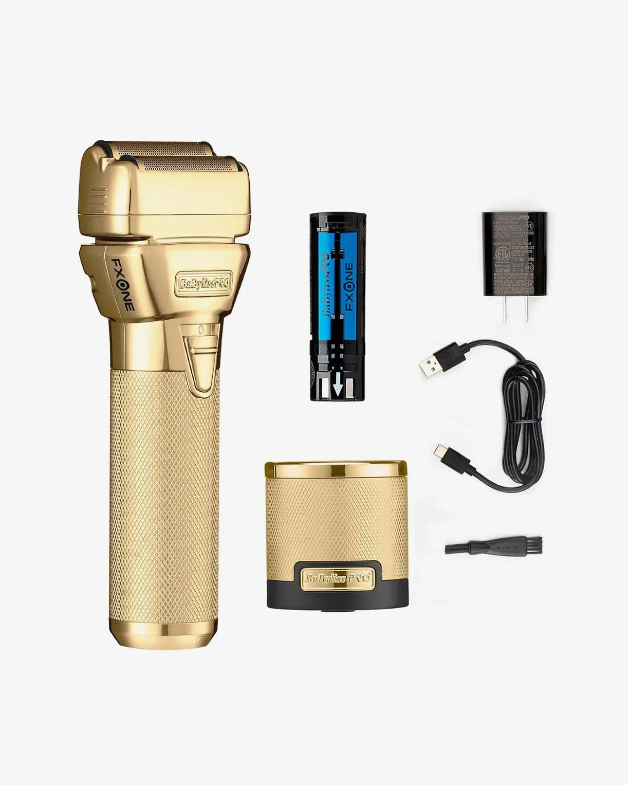 BaBylissPRO FXONE GOLD/MATTE BLACK DOUBLE FOIL SHAVER Global Morado Inc.