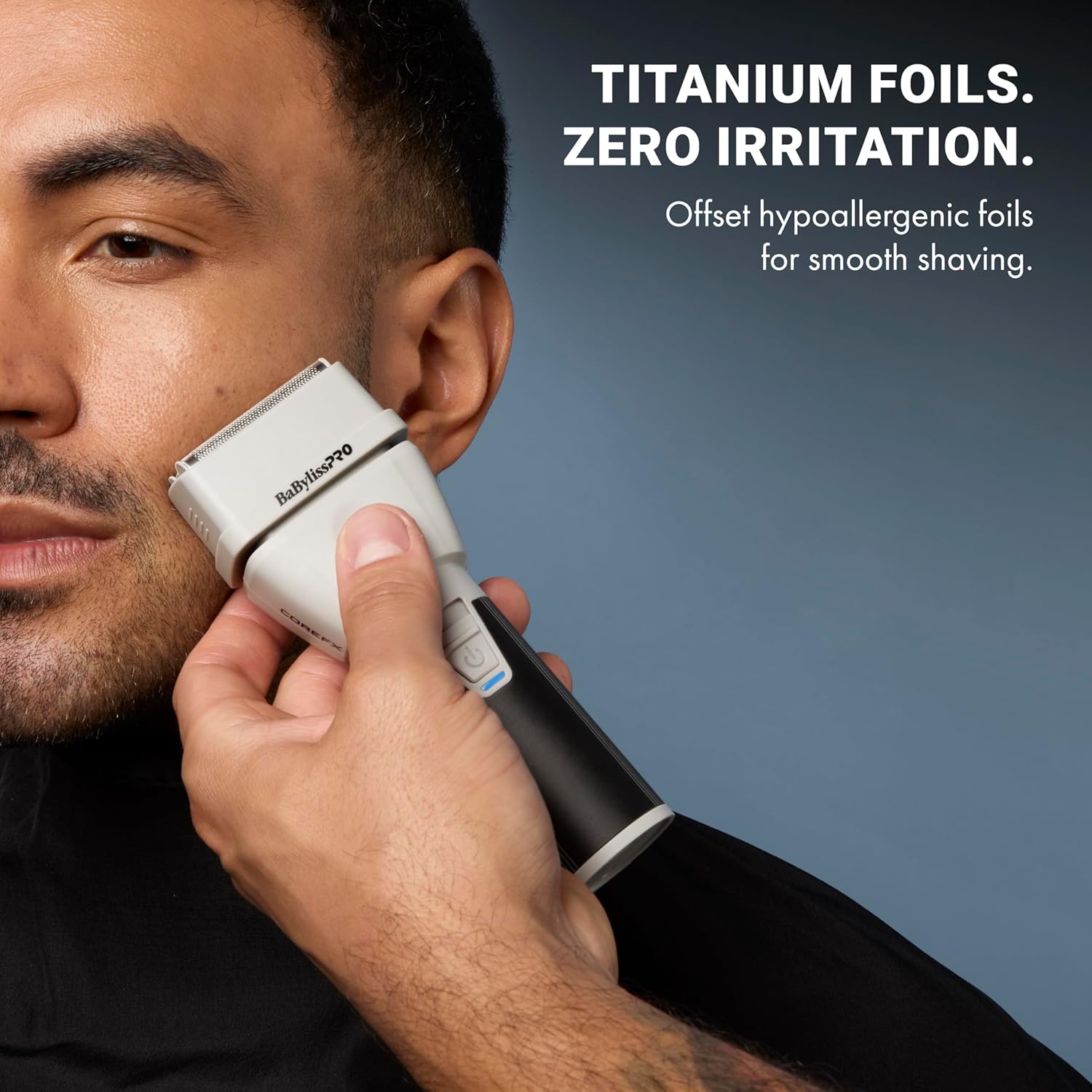 BaBylissPRO COREFX Double Foil Shaver – Waterproof Cordless Professional Finishing Shaver