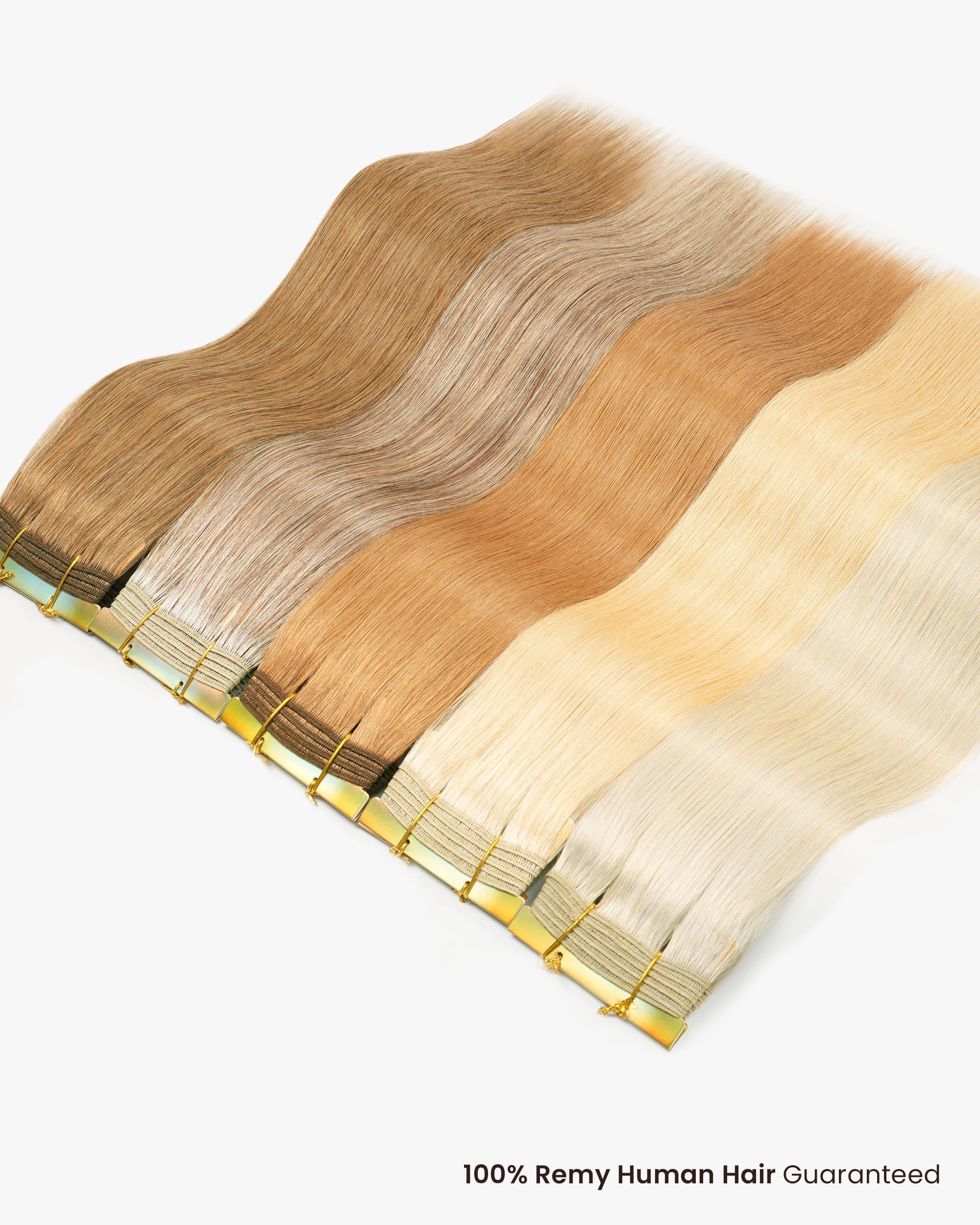 Aura Weft Hair Extensions Bronze Blonde #6