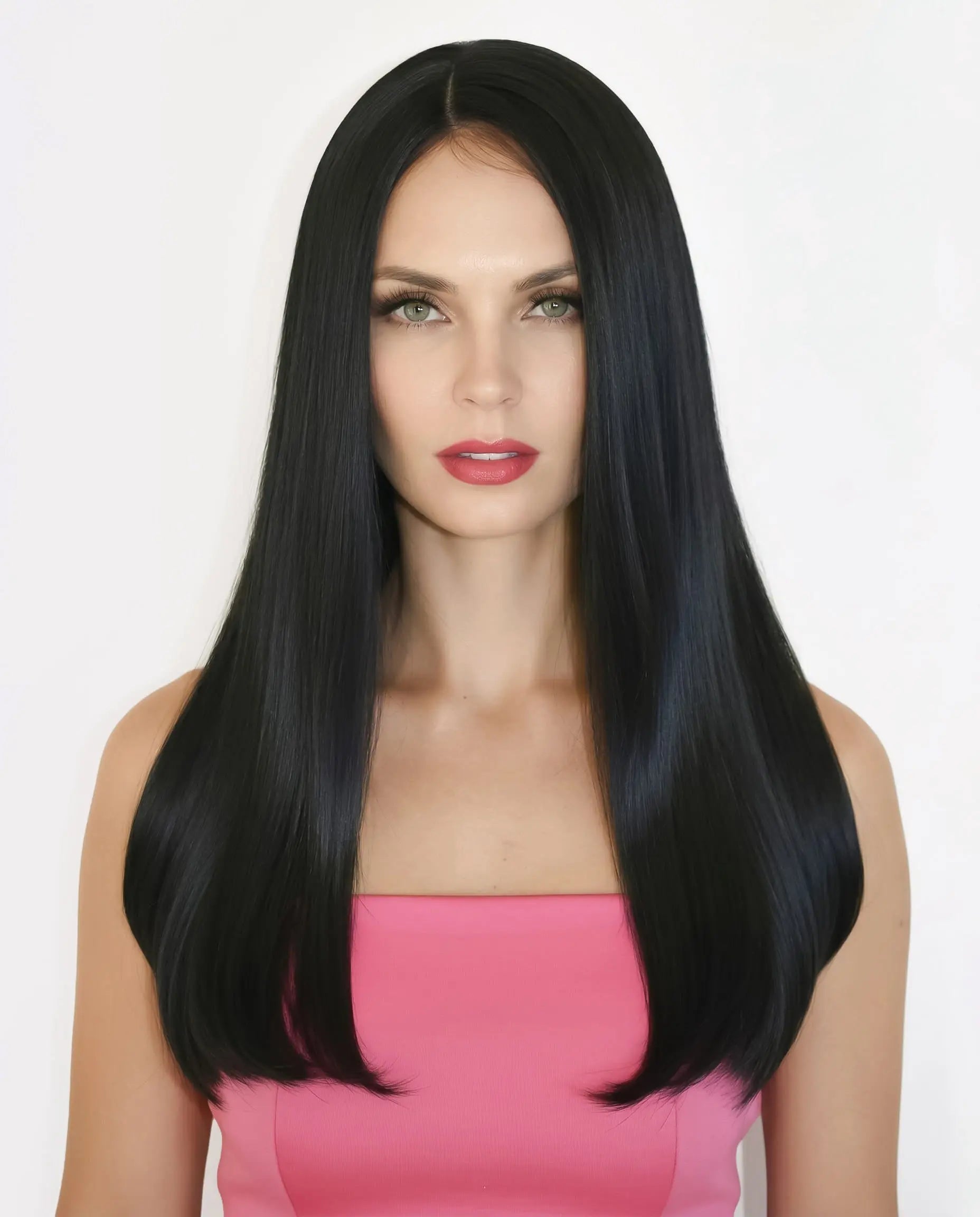 Premium Synthetic Full Wig With Skin Aria 23" 
