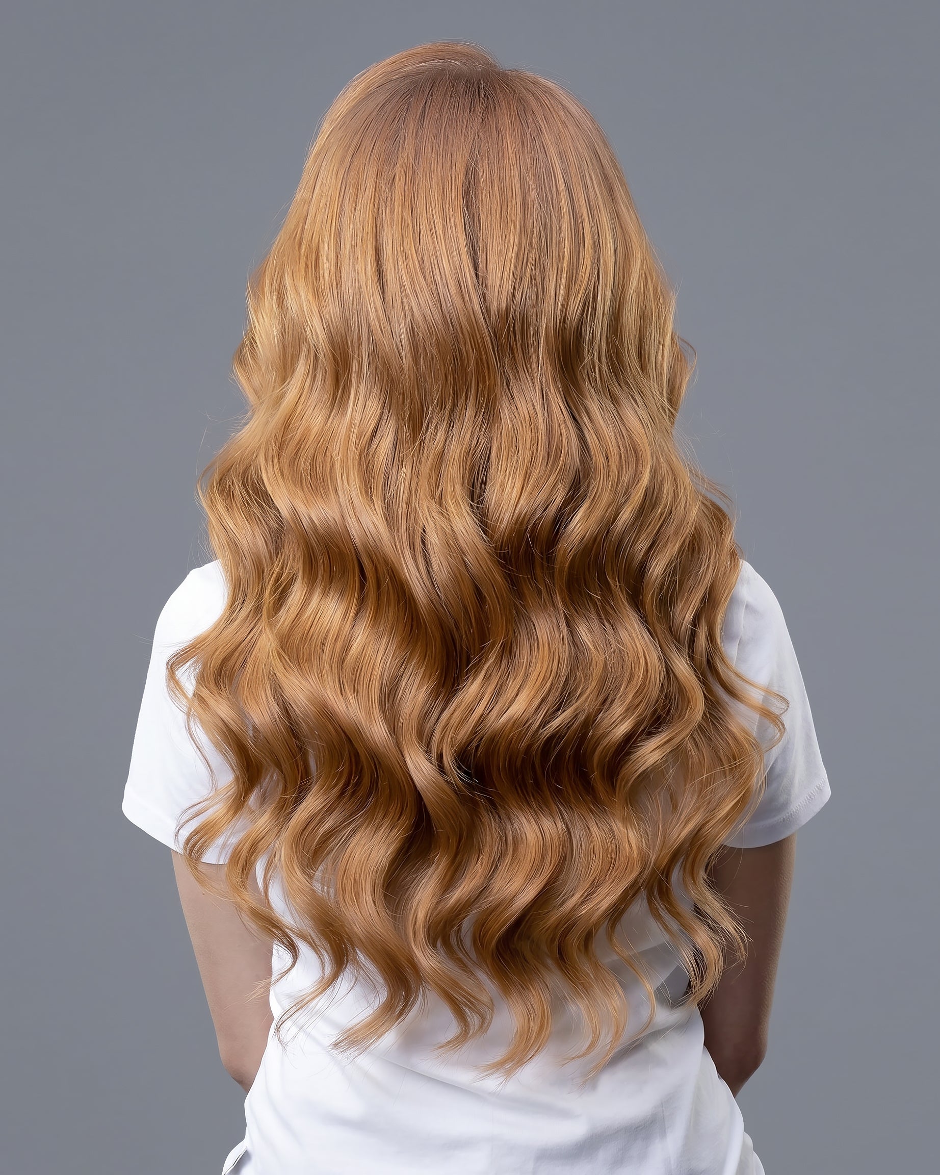 Aura Weft Hair Extensions Bronze Blonde #6