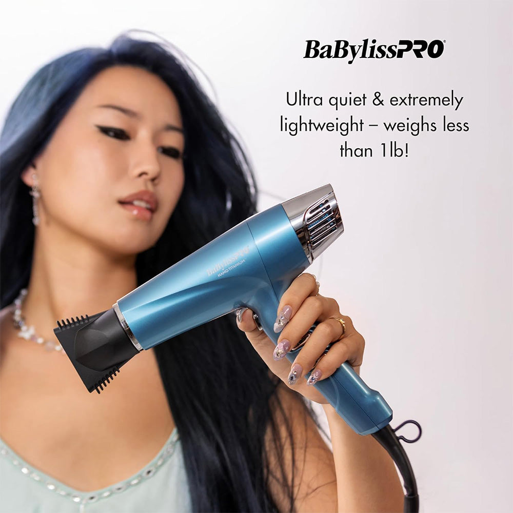 BABYLISSPRO NANO TITANIUM PRO HIGH-SPEED DUAL IONIC DRYER